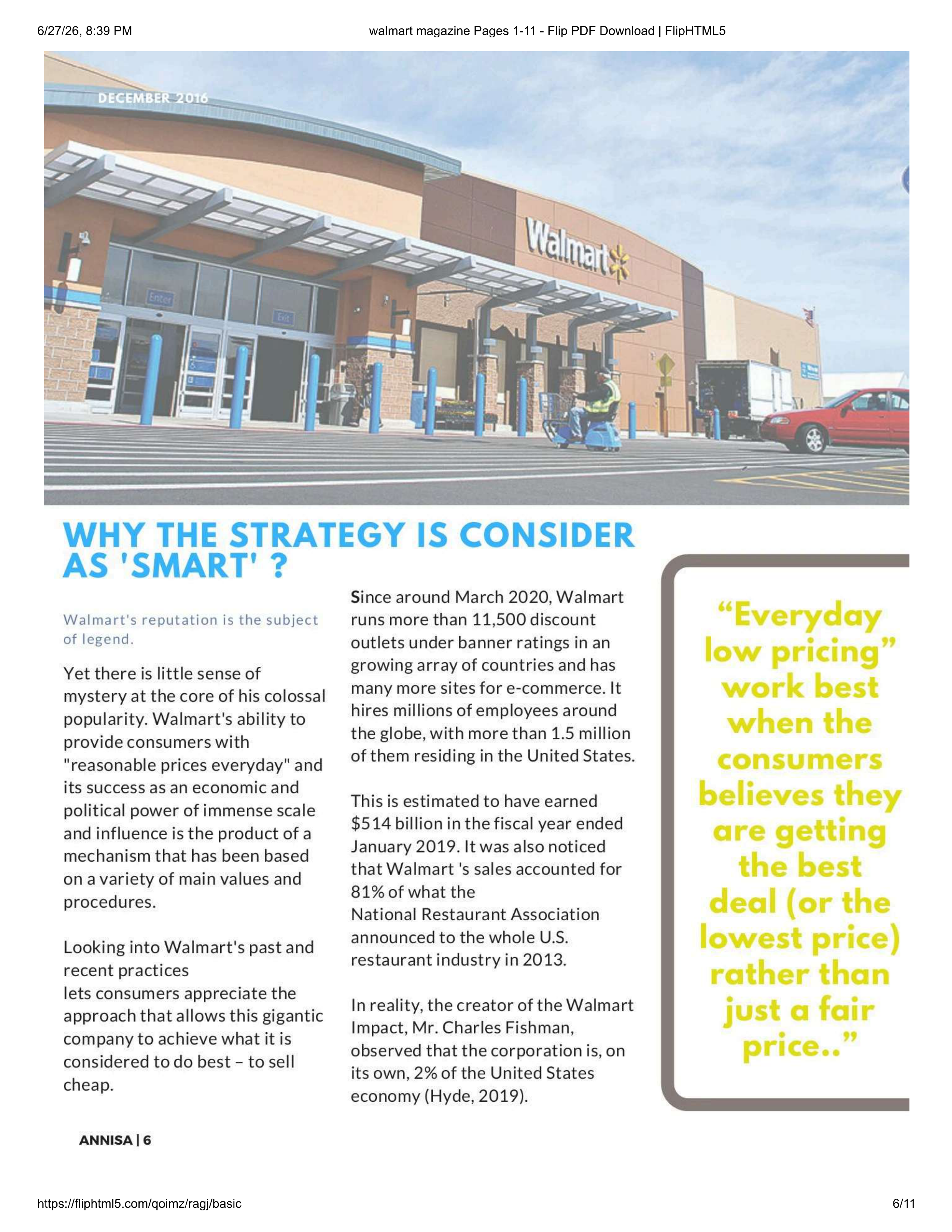 Walmart Magazine — page 6