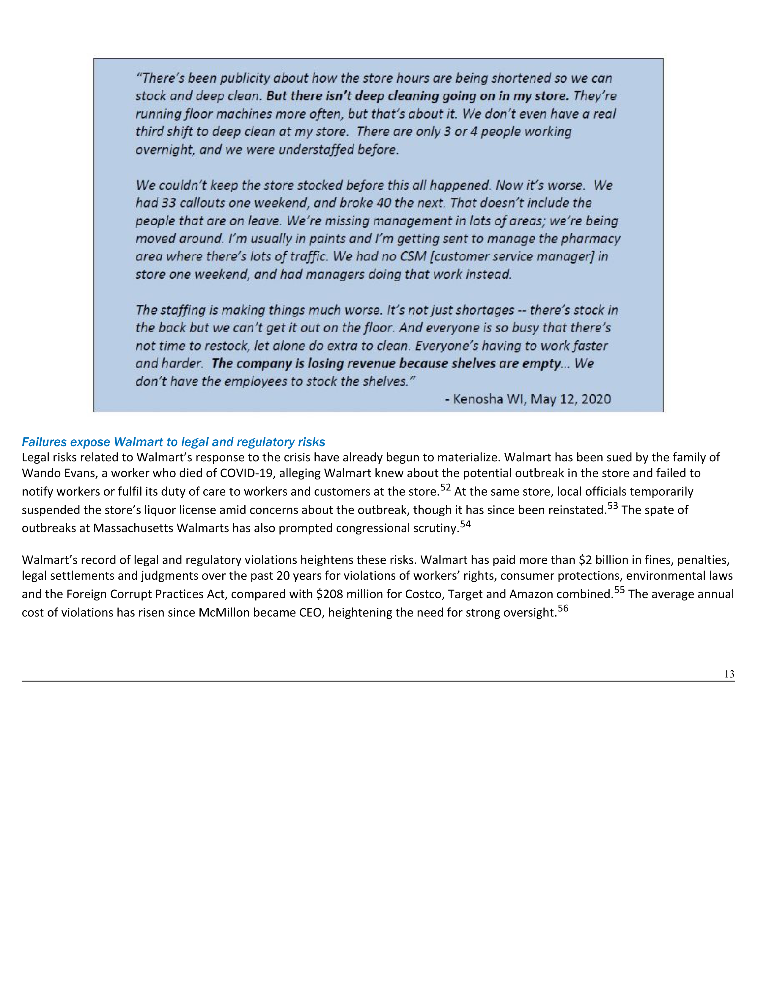 Walmart Notice of Exempt Solicitation — page 14