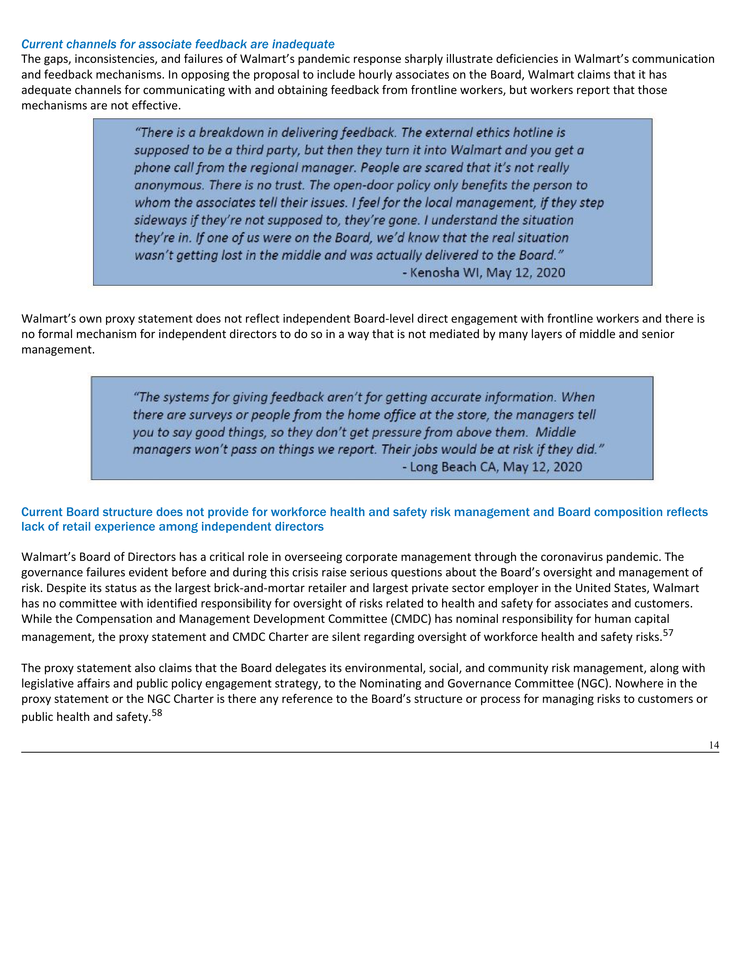 Walmart Notice of Exempt Solicitation — page 15
