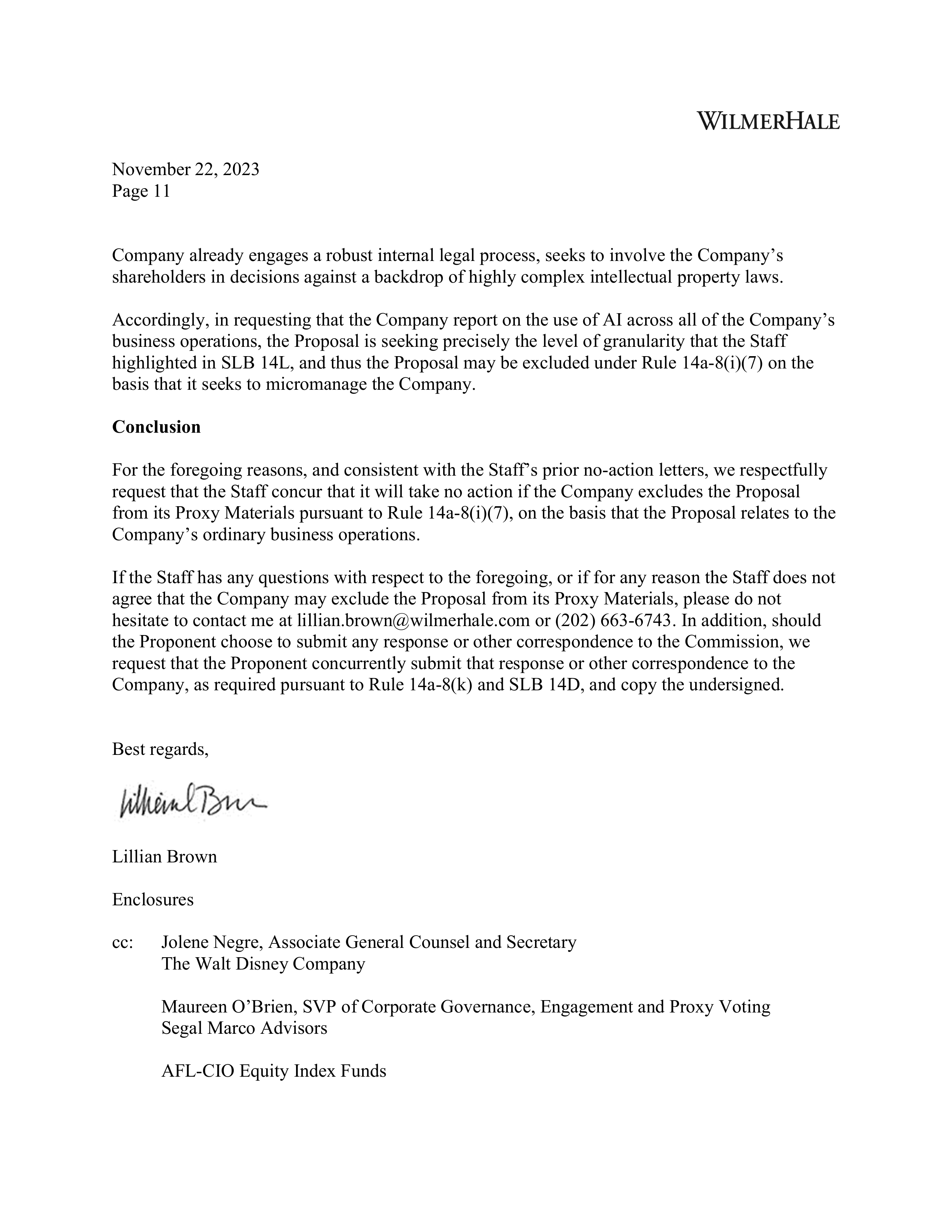 Walt Disney Proposal  — page 11