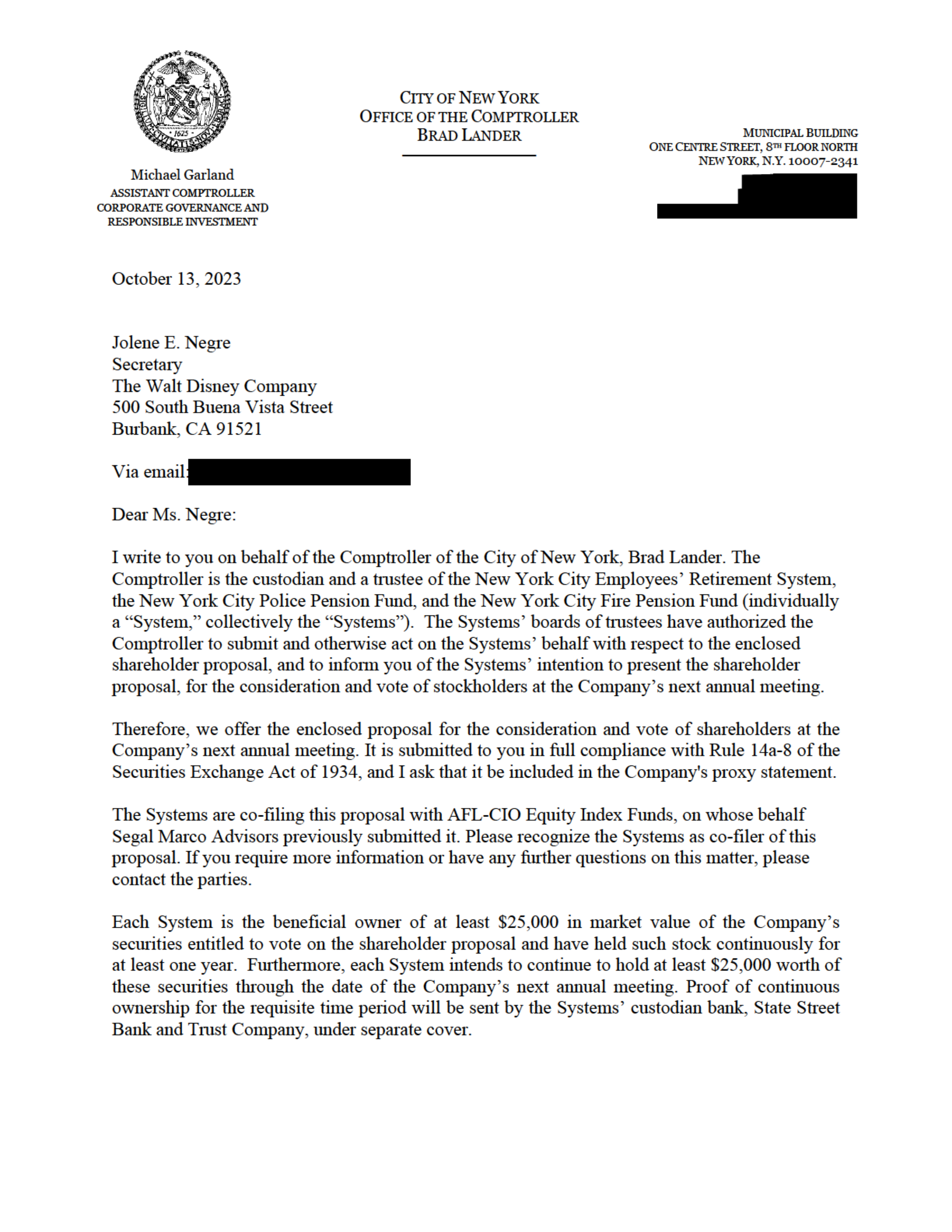 Walt Disney Proposal  — page 17