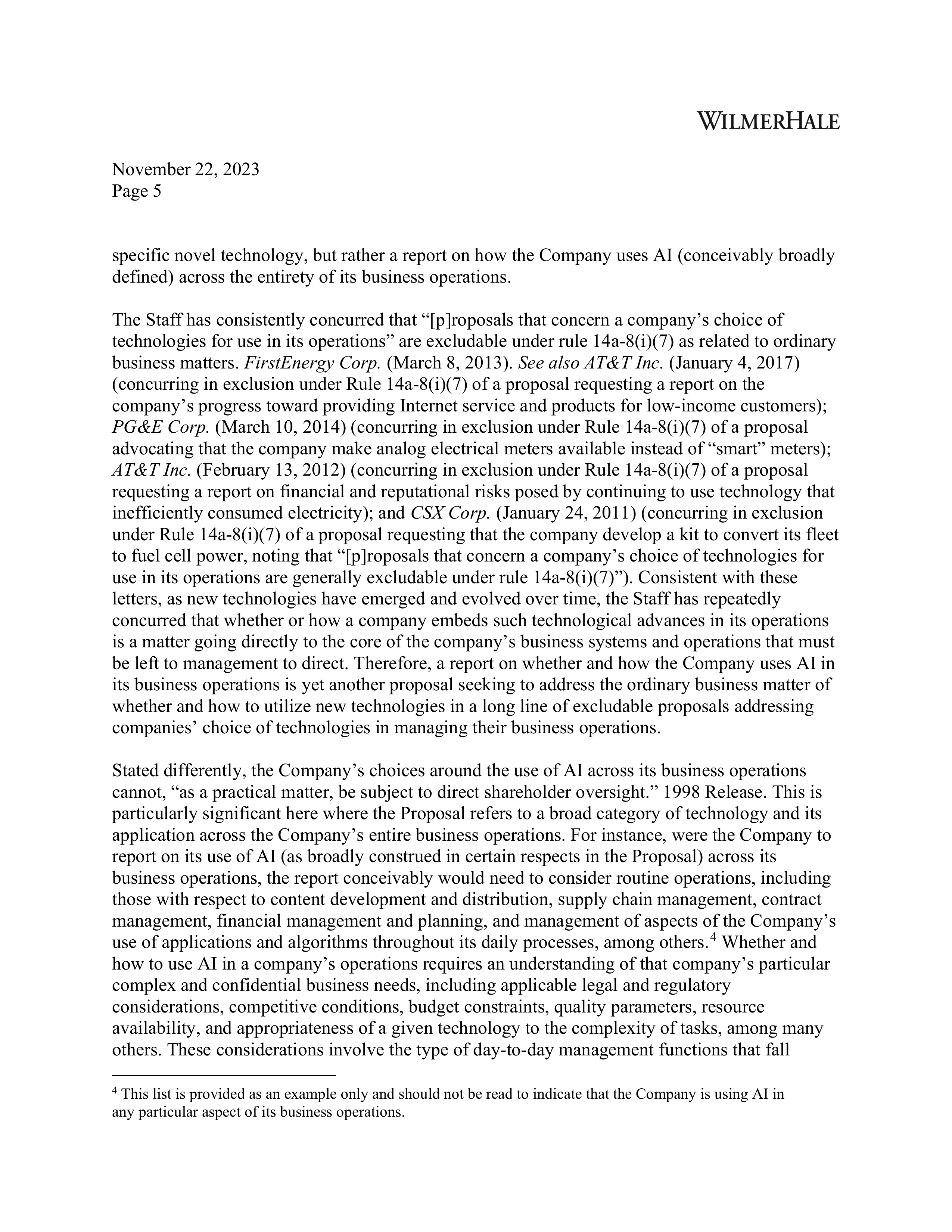 Walt Disney Proposal  — page 5