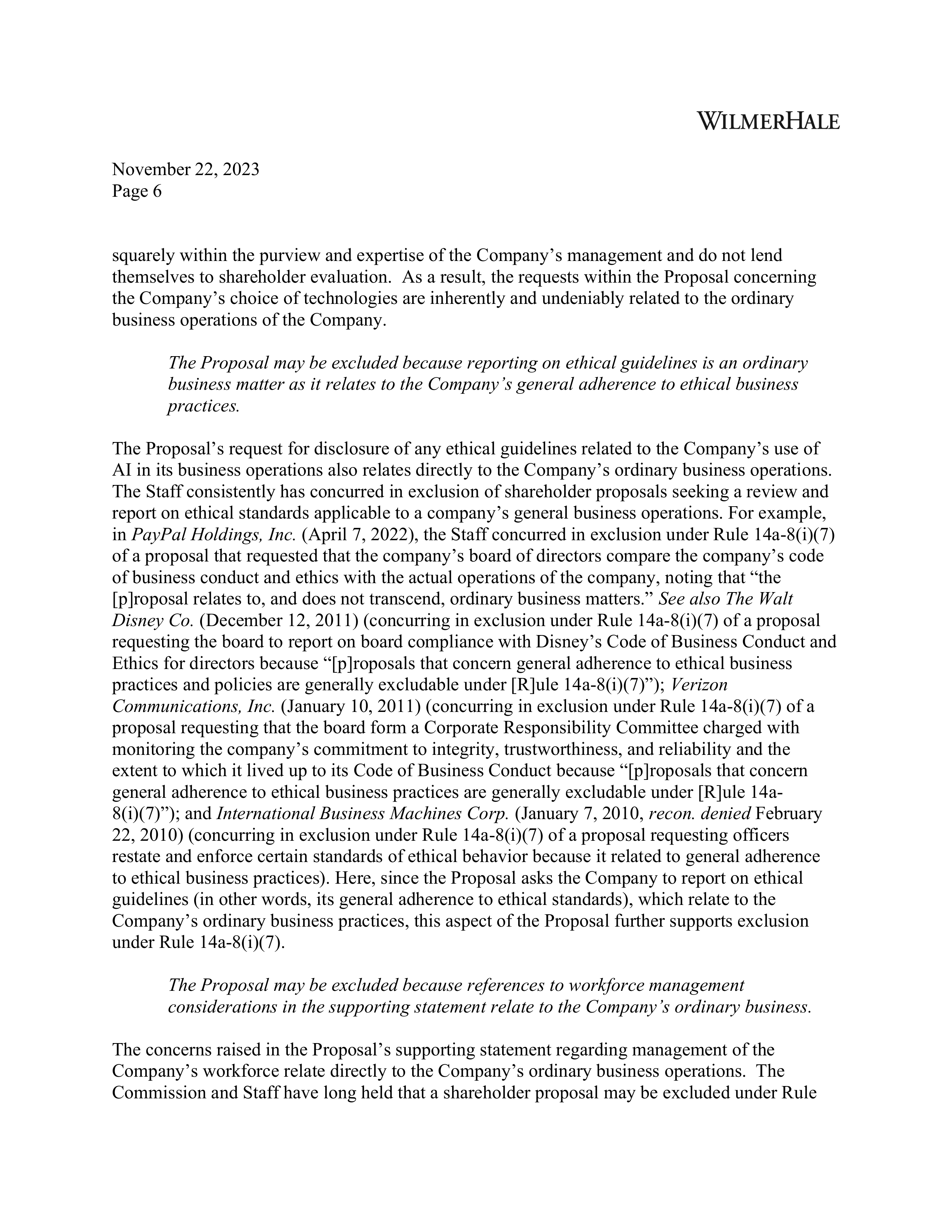 Walt Disney Proposal  — page 6