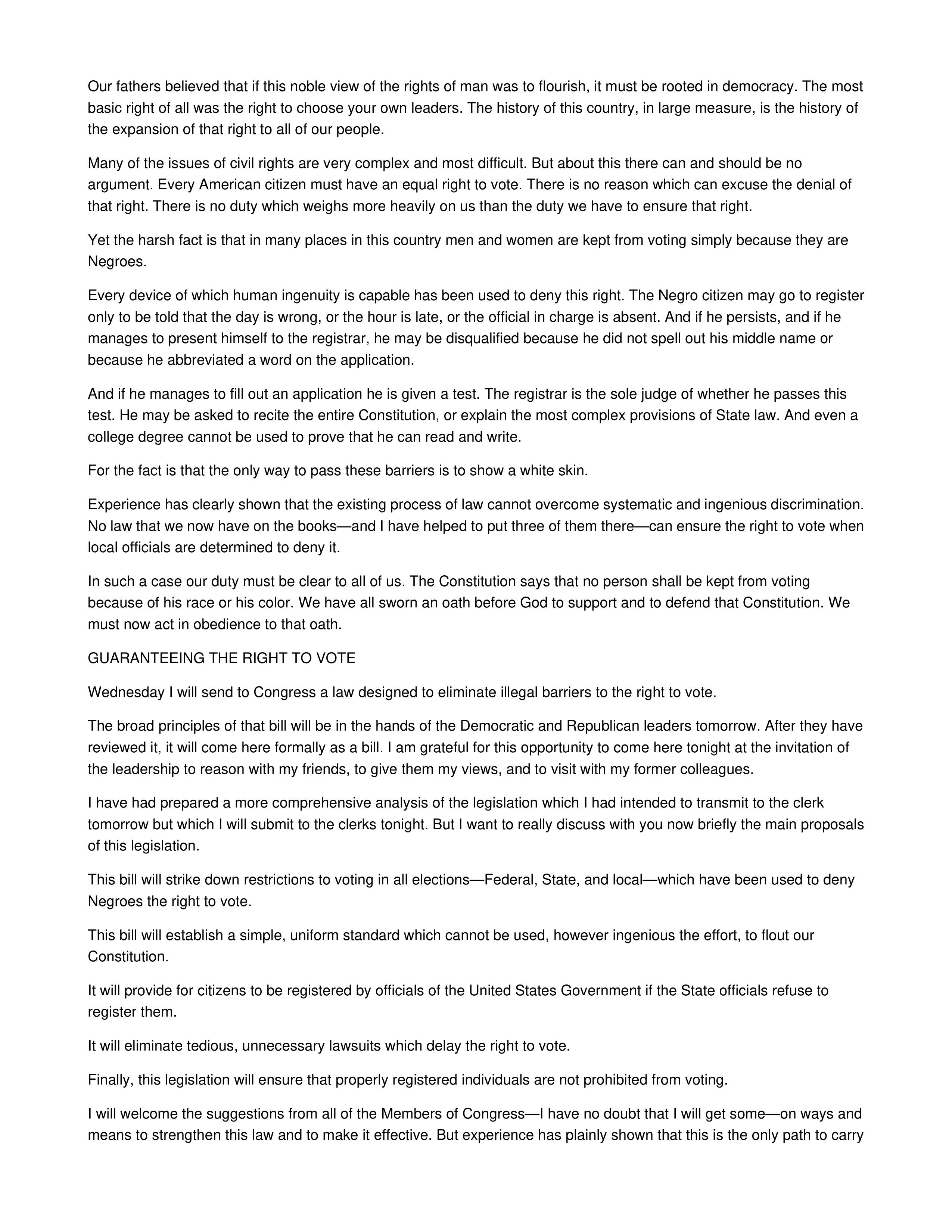 We Shall Overcome Persuasive Speech — page 2