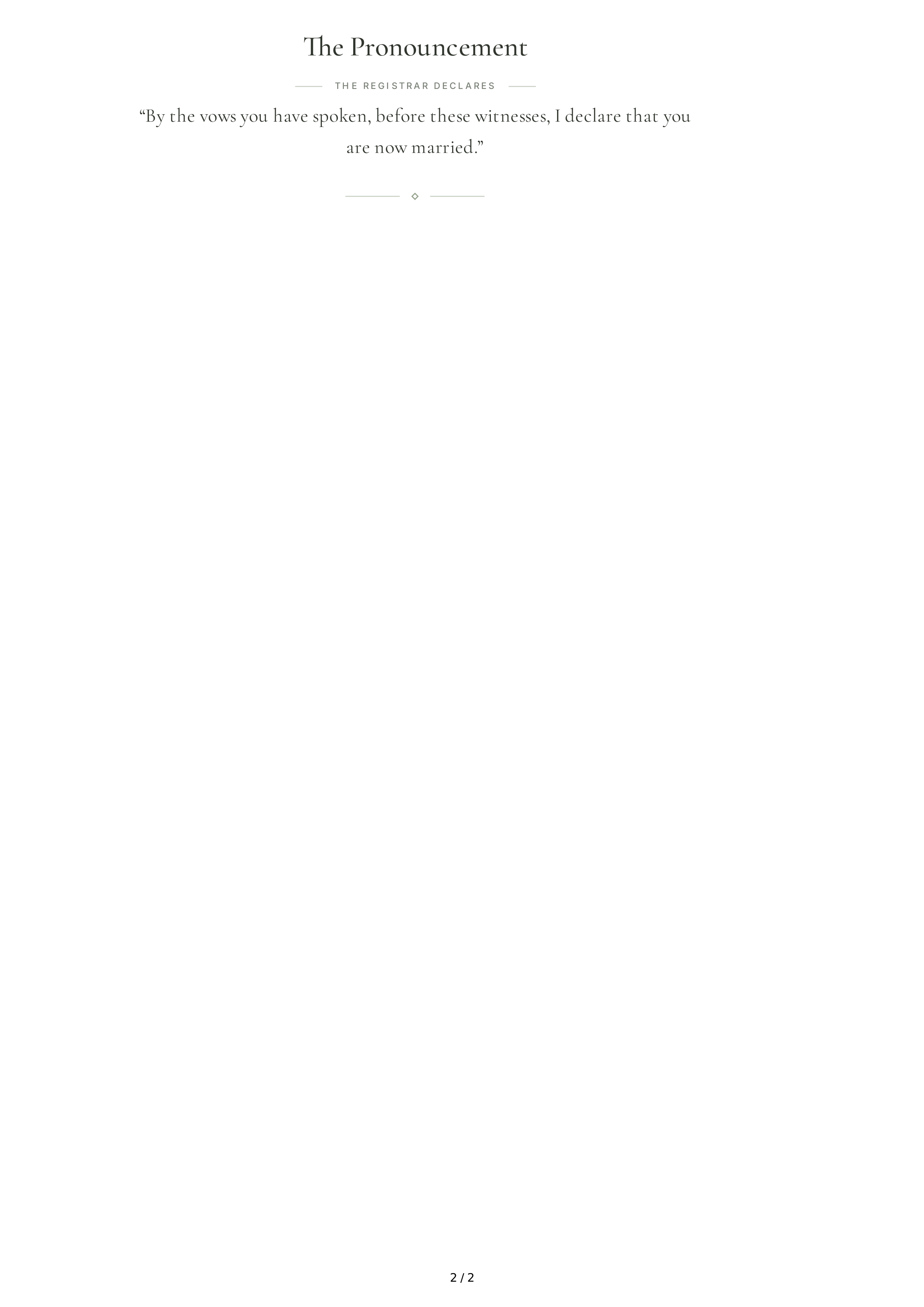 Wedding Vows for a Civil Ceremony — page 2