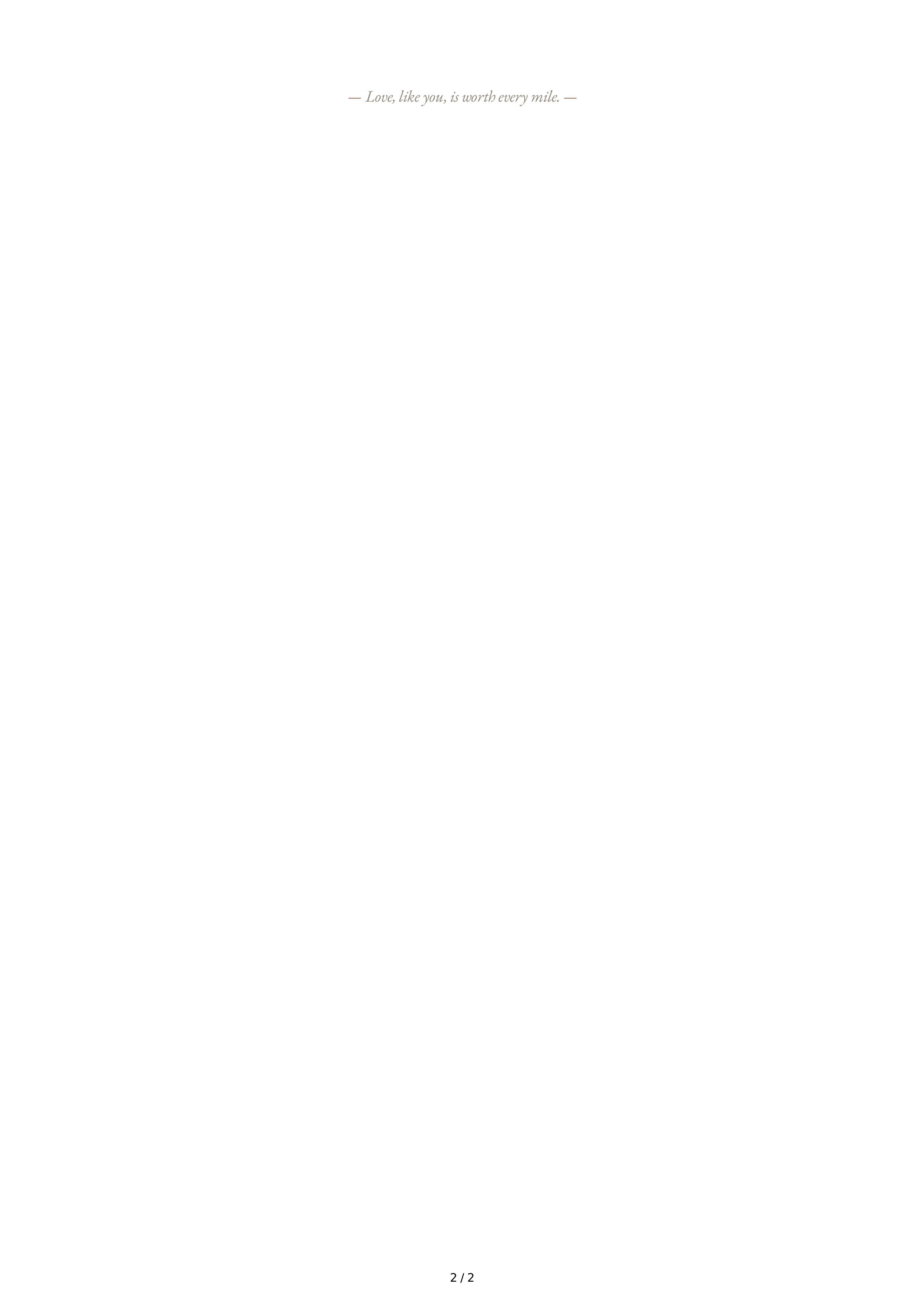 Wedding Vows for a Long-Distance Relationship — page 2