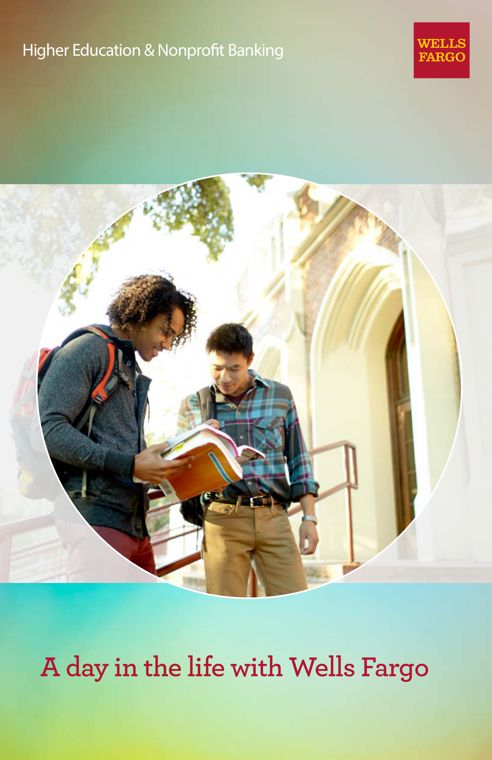 Wells Fargo Education Banking Brochure — page 1