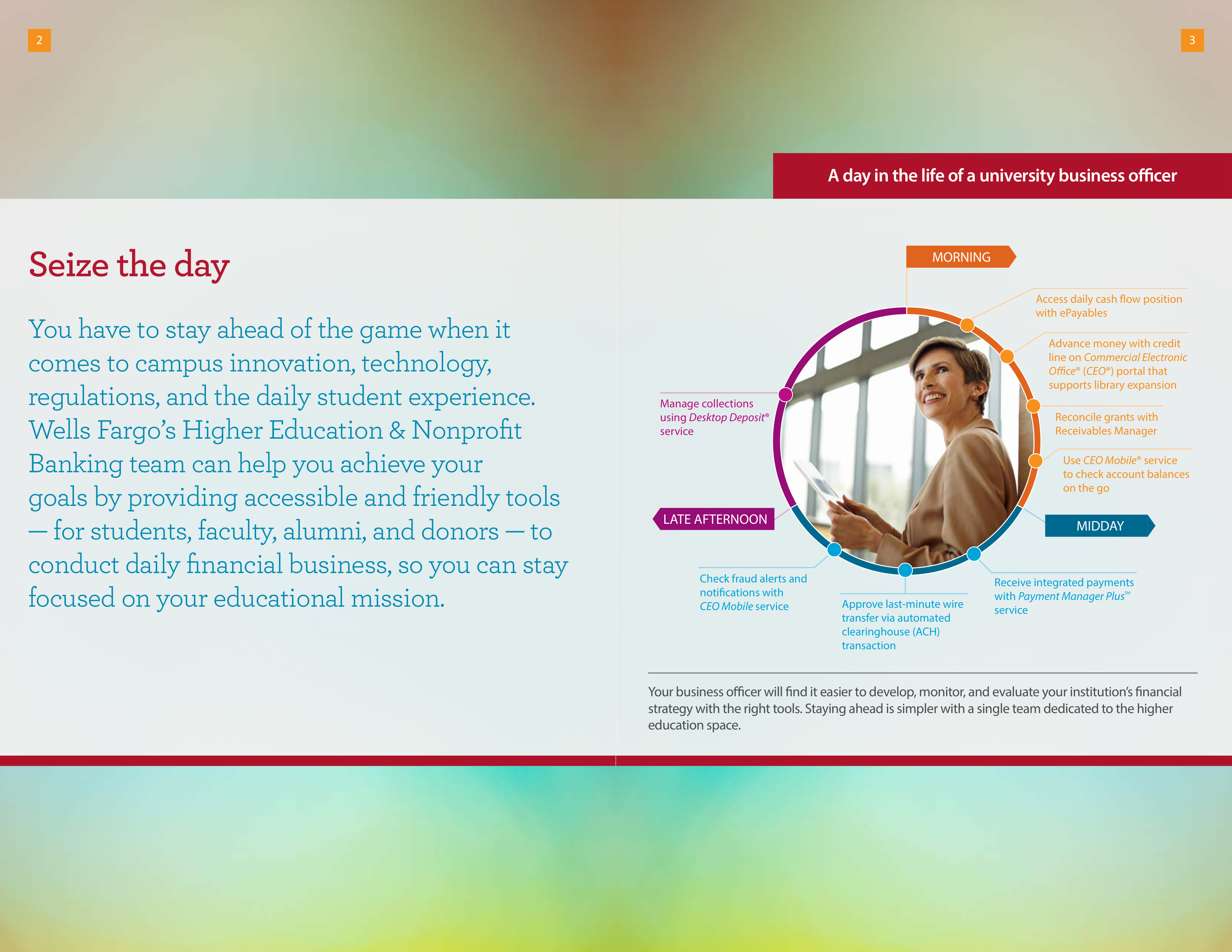 Wells Fargo Education Banking Brochure — page 2