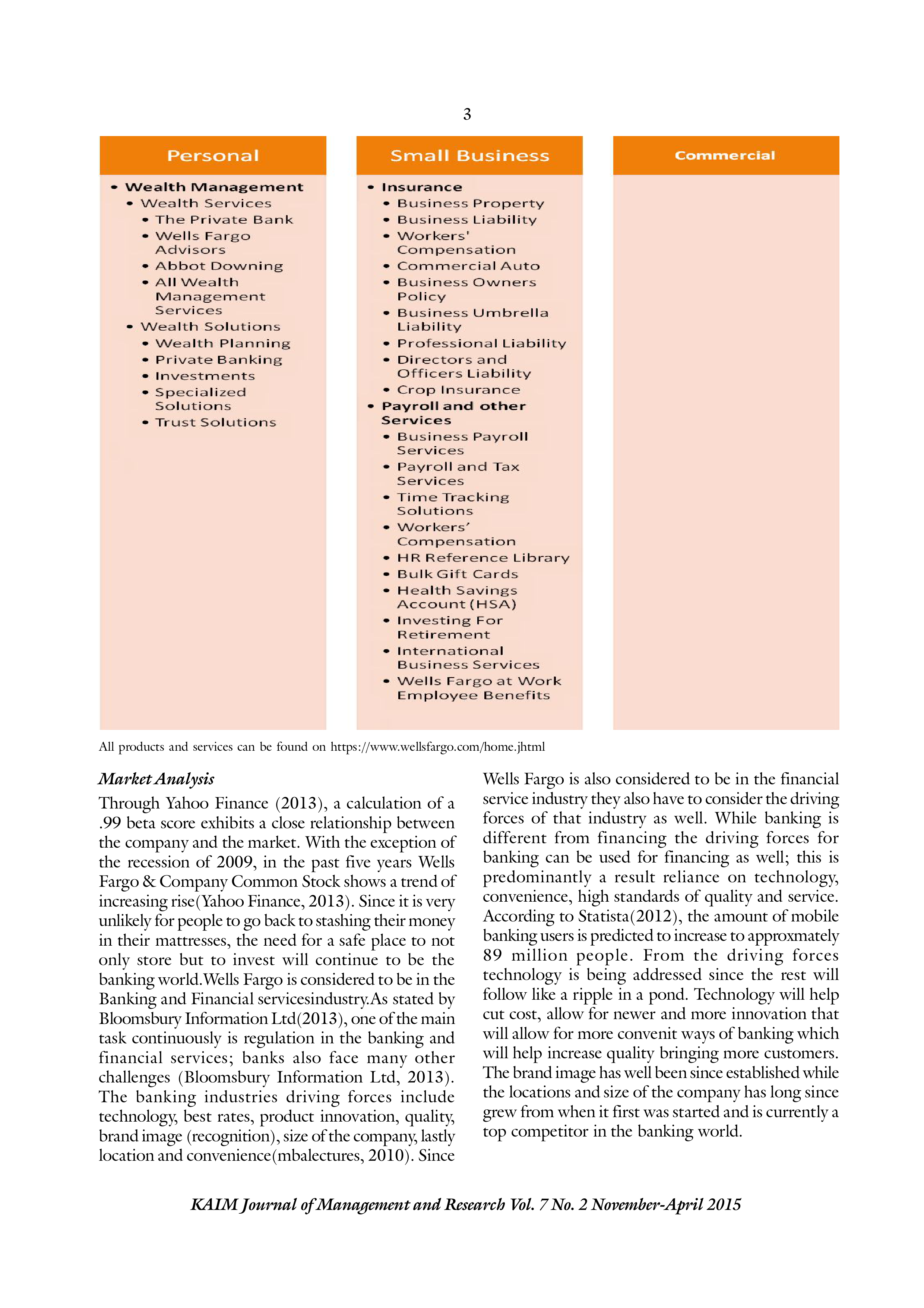 Wells Fargo Marketing Strategy — page 3