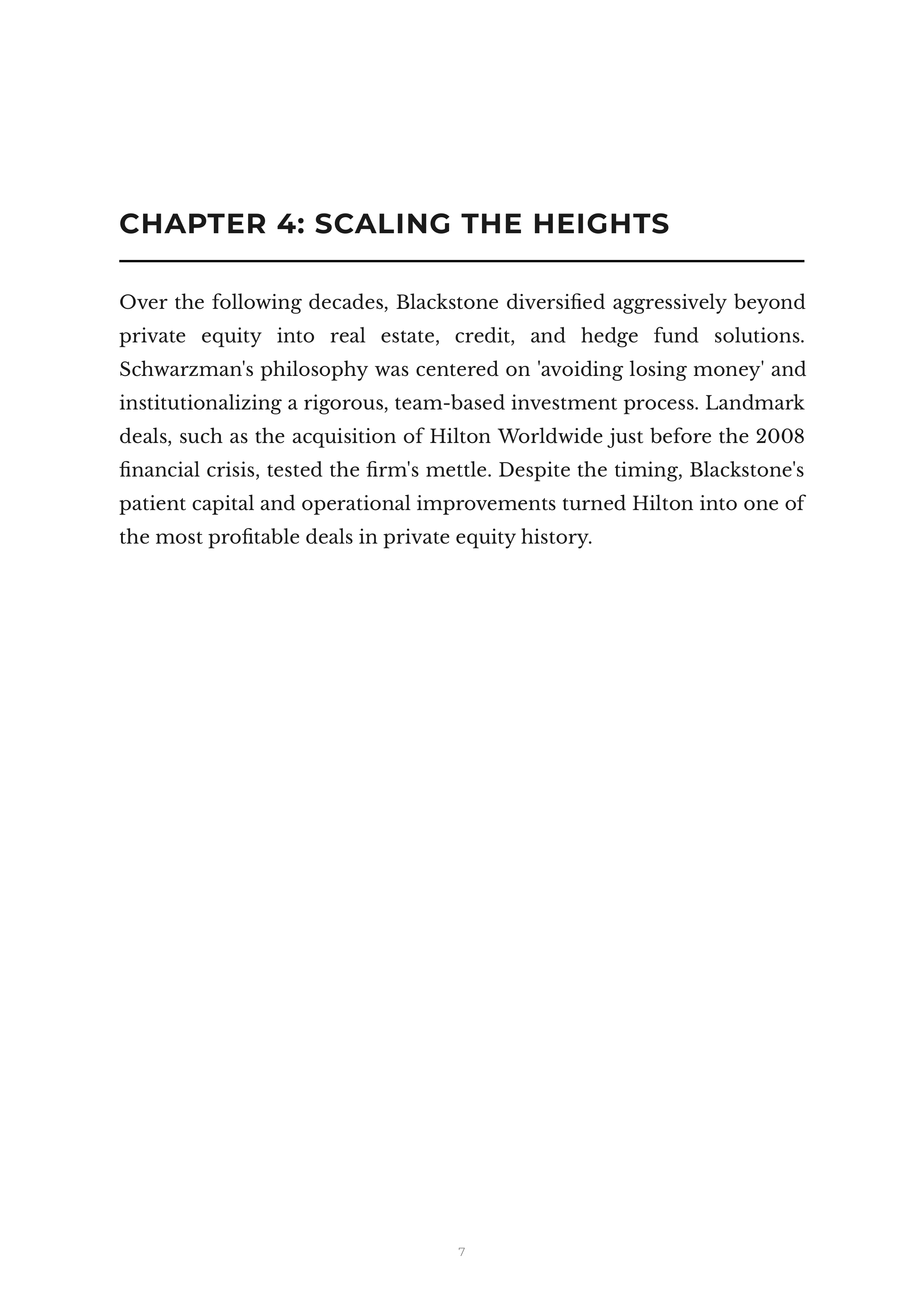 What It Takes by Stephen Schwarzman Blackstone Founder Autobiography — page 7