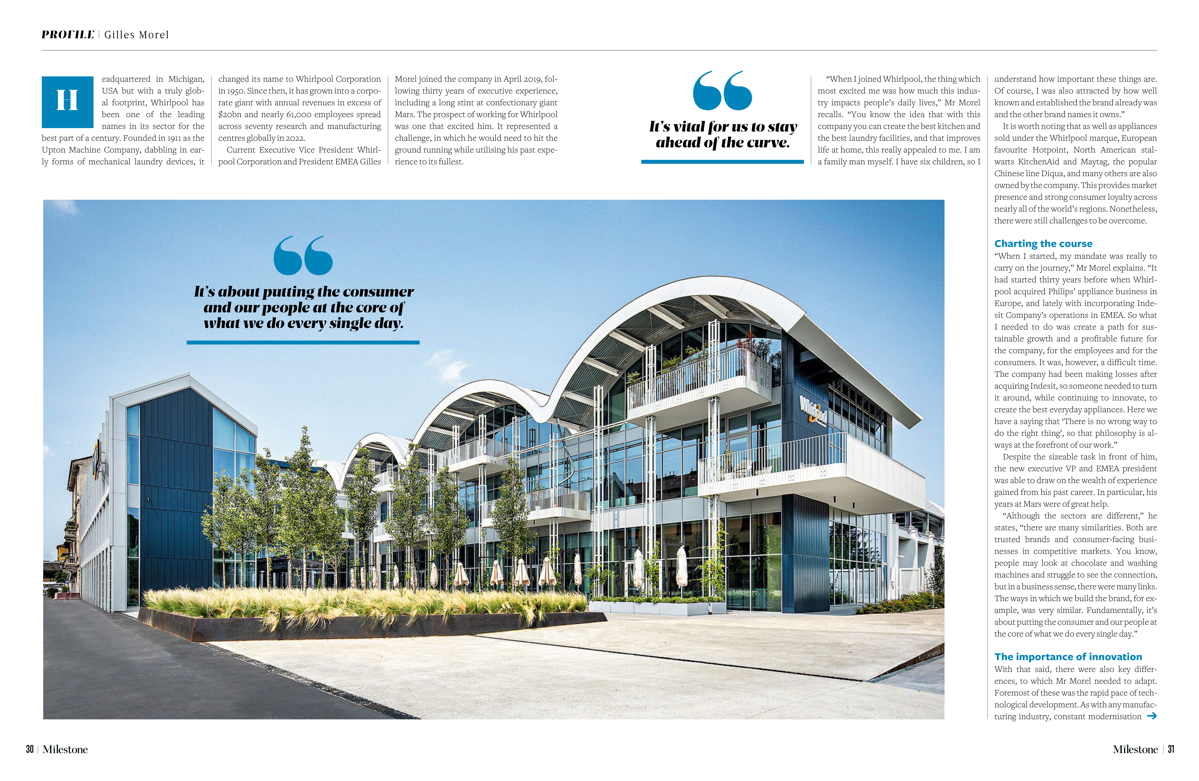 Whirlpool Home Innovation Magazine — page 2