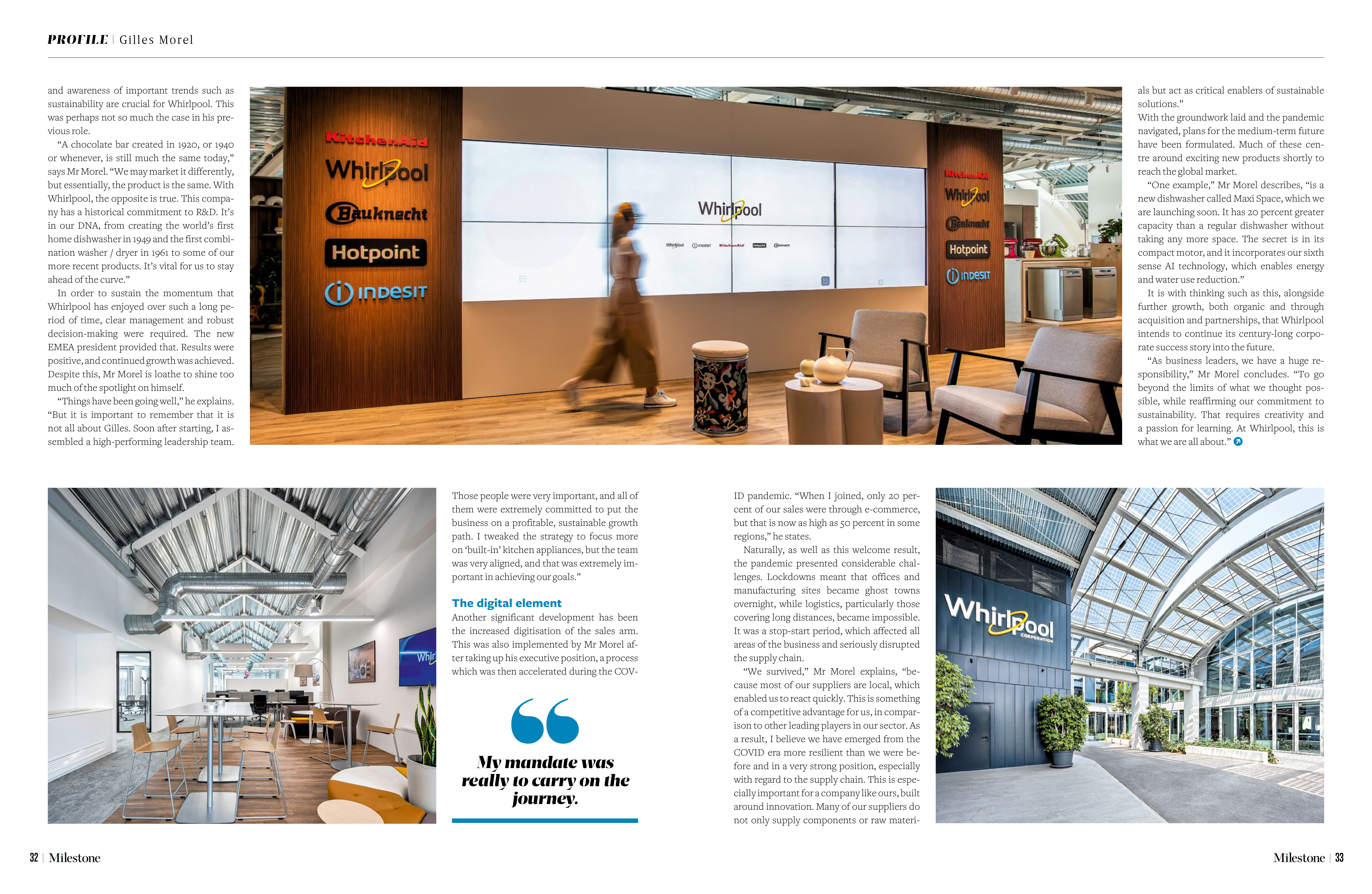 Whirlpool Home Innovation Magazine — page 3