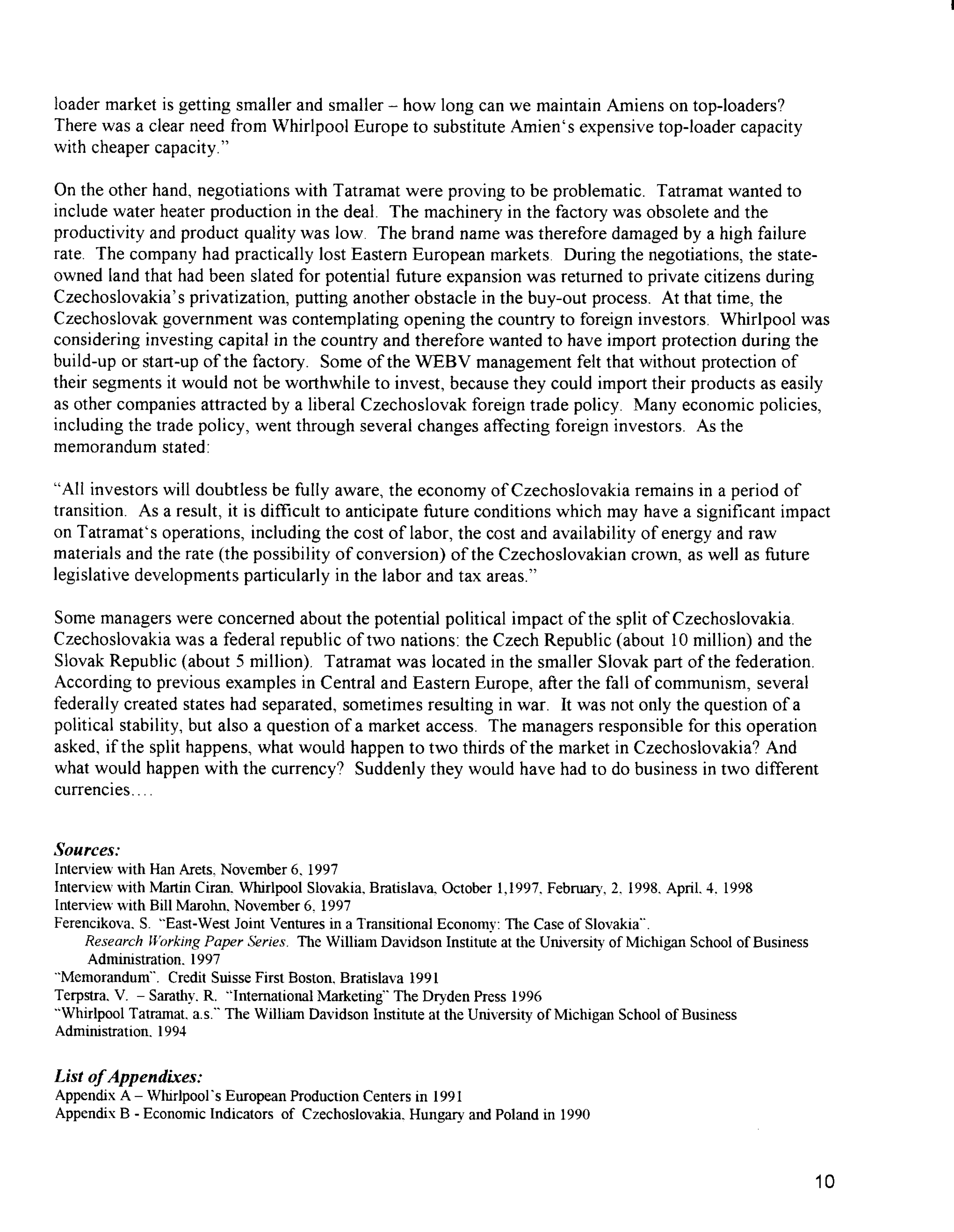 Whirlpool Case Study — page 11