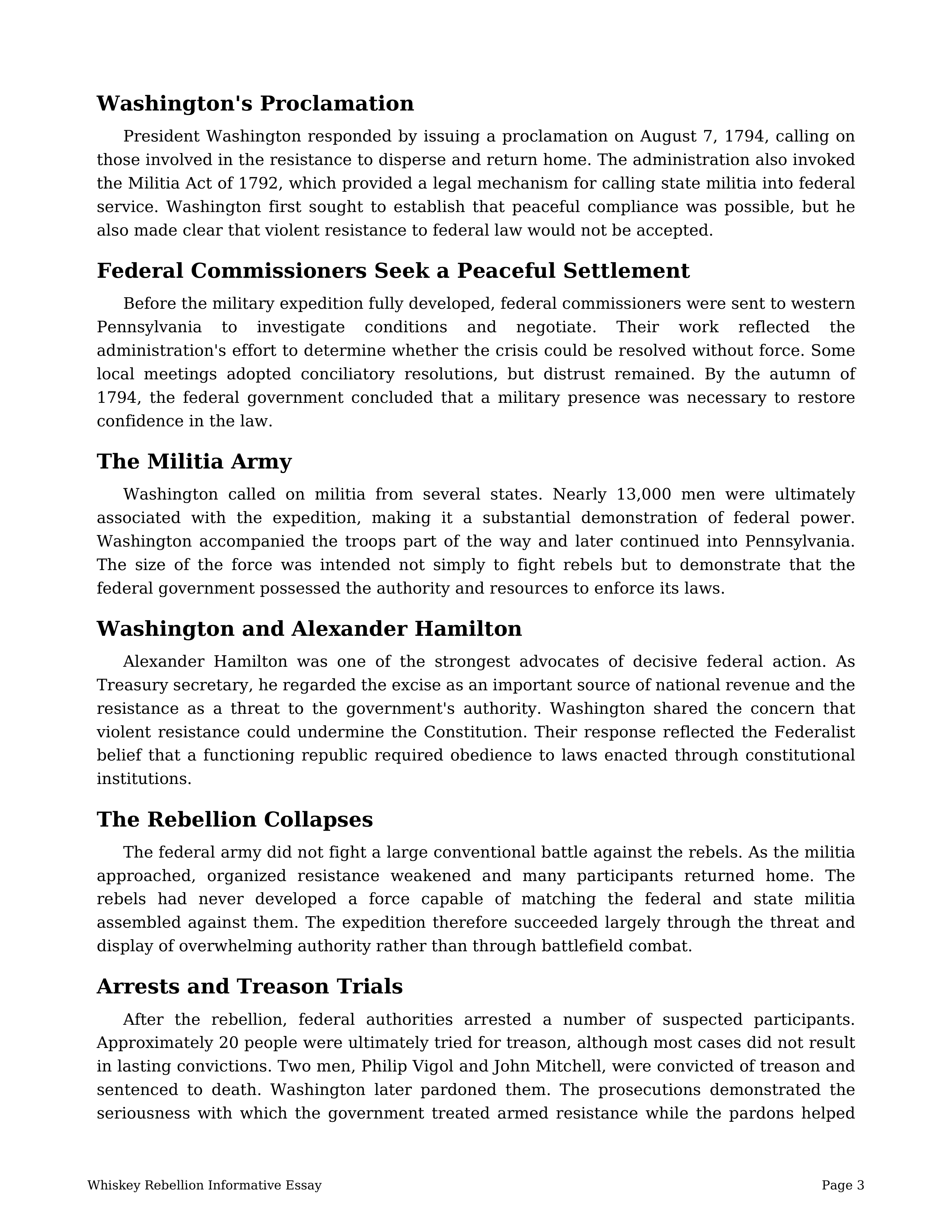 Whiskey Rebellion Informative Essay — page 3