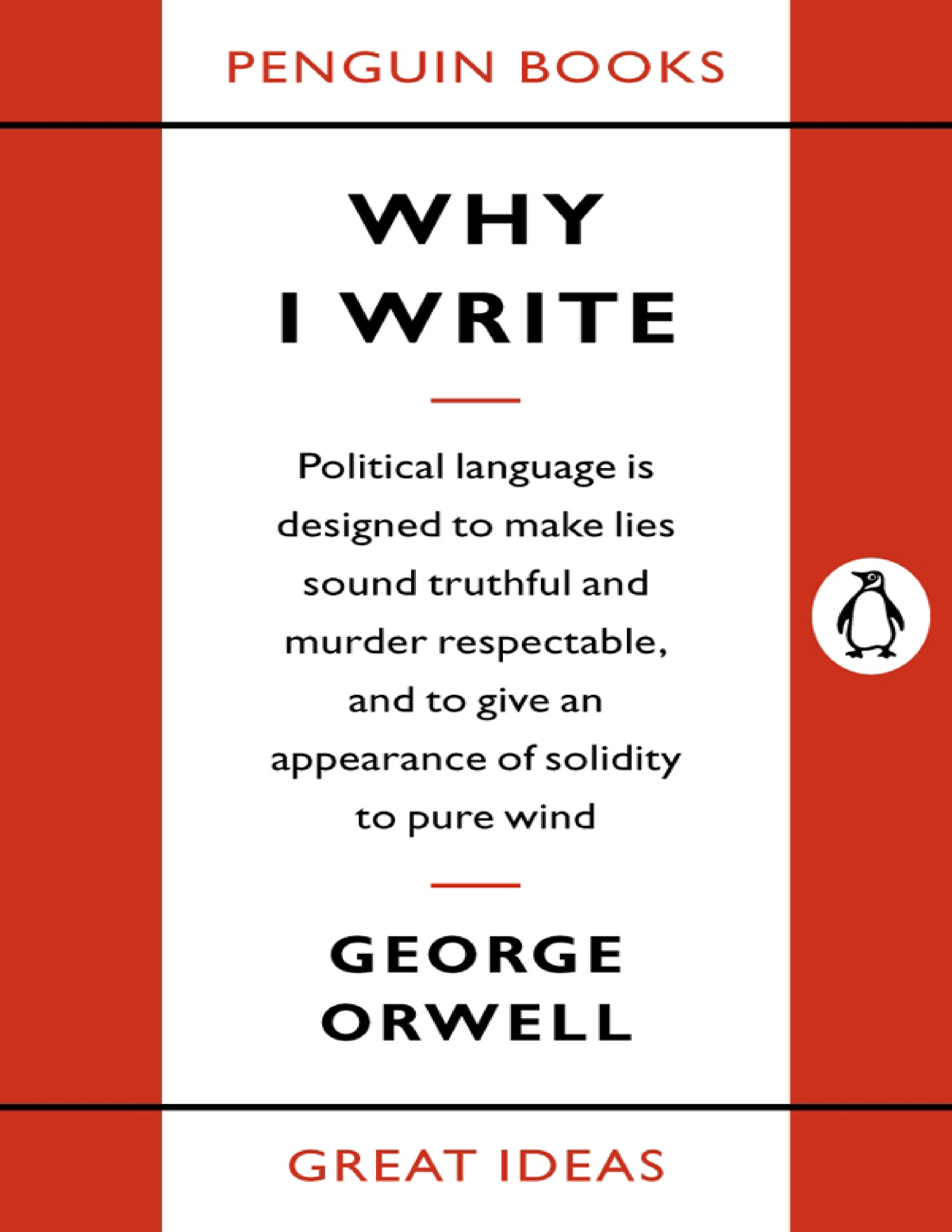 Why I Write Essay — page 1