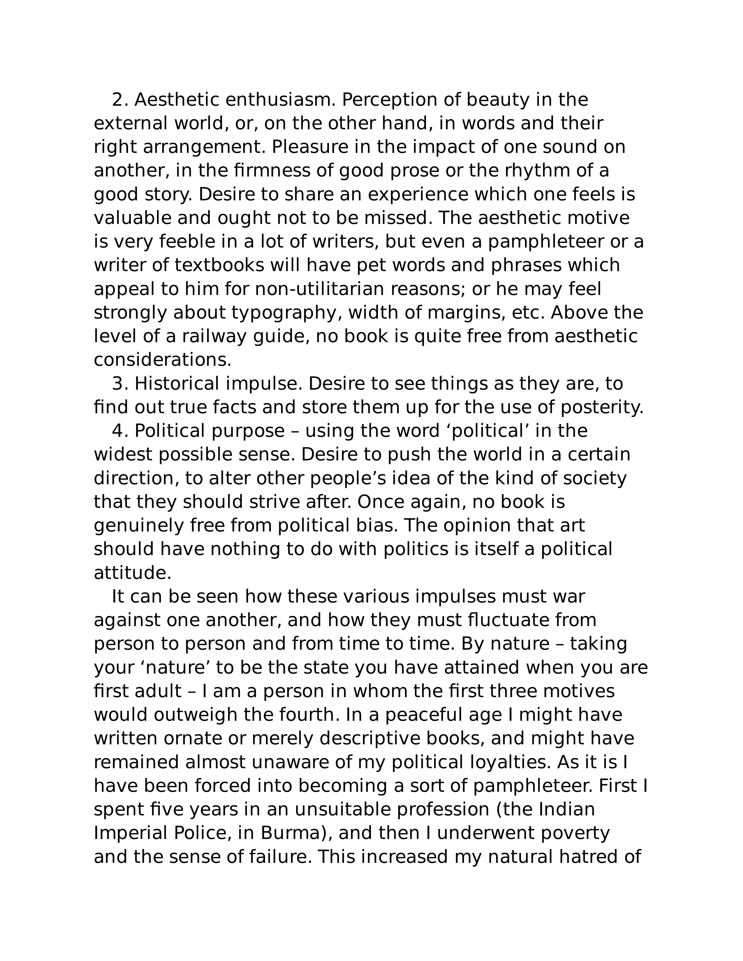 Why I Write Essay — page 10