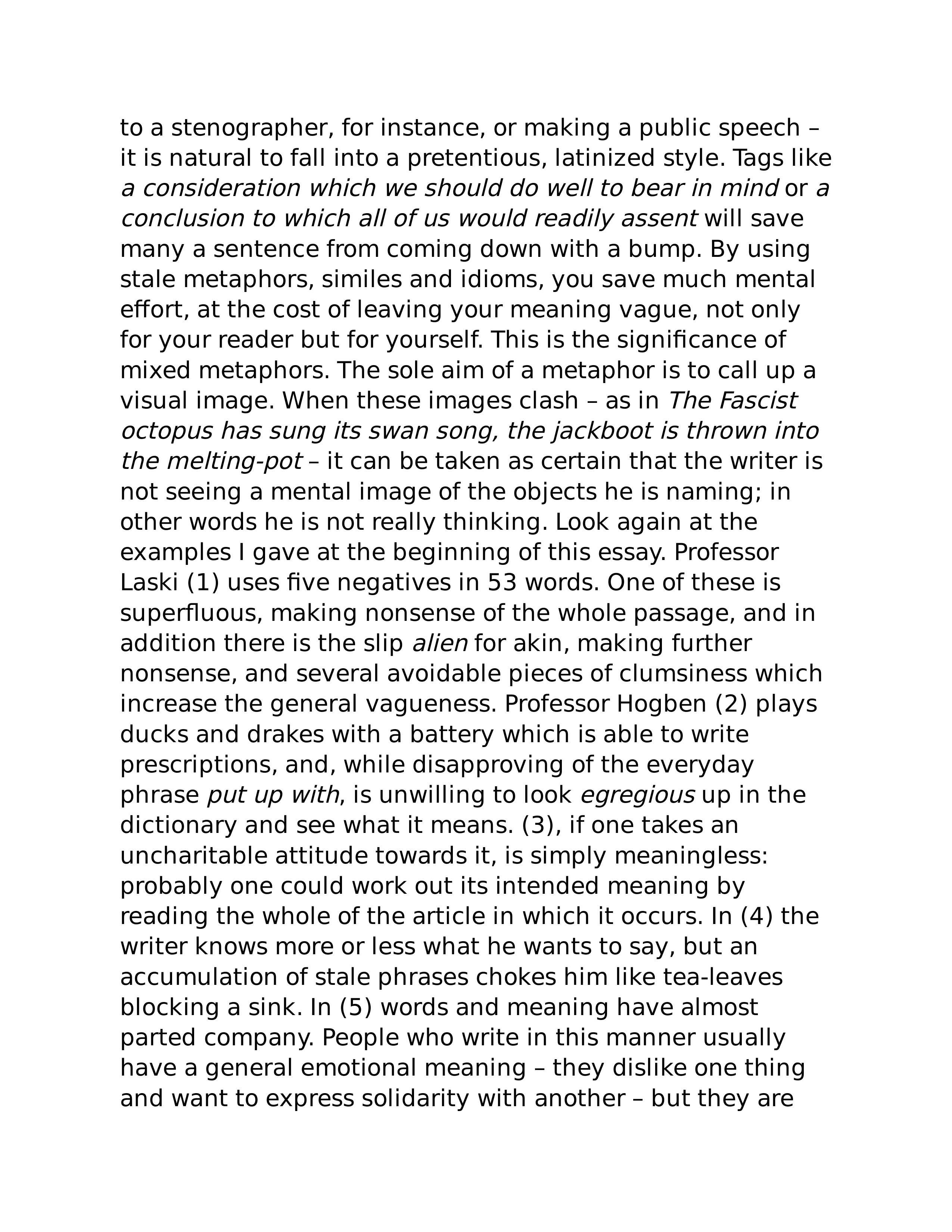 Why I Write Essay — page 105