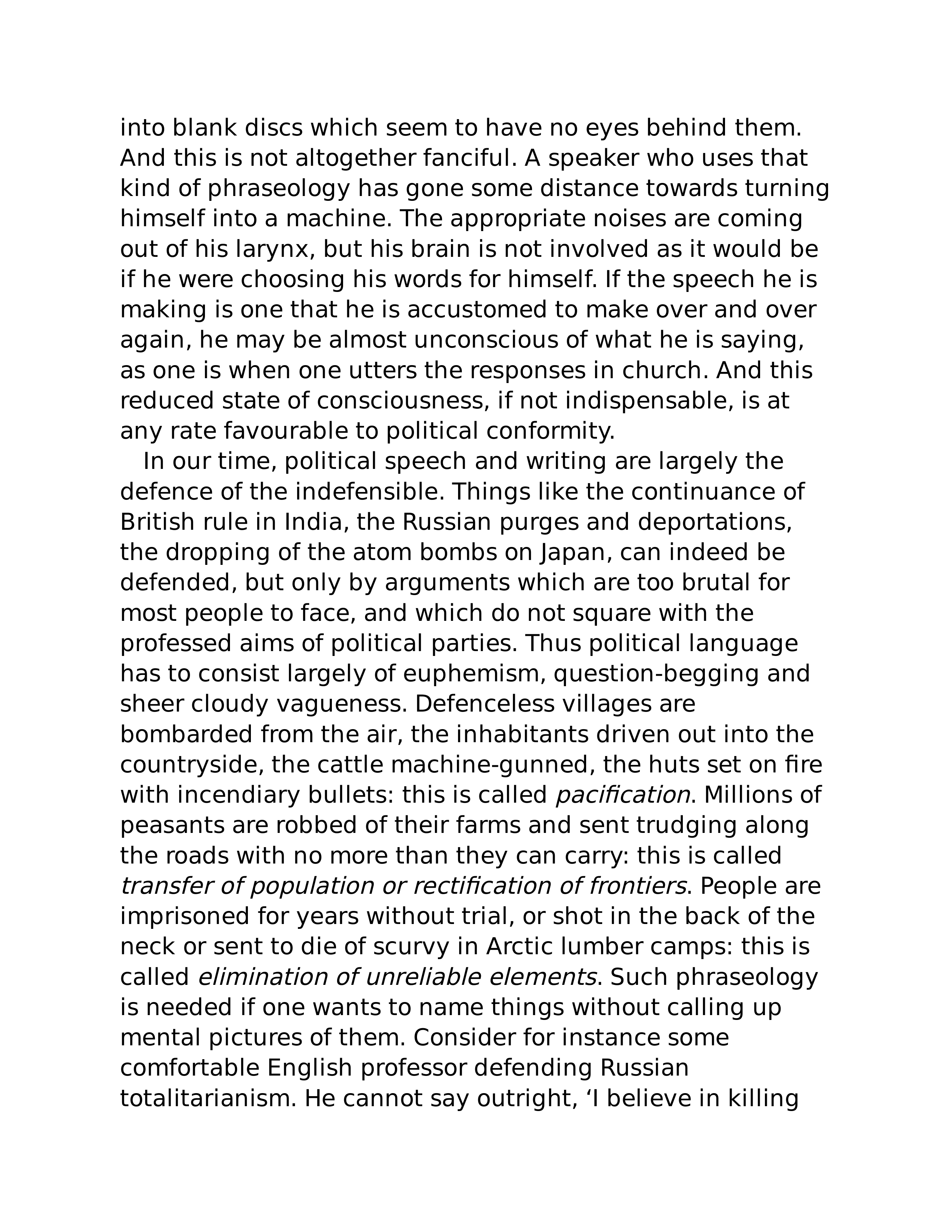 Why I Write Essay — page 107