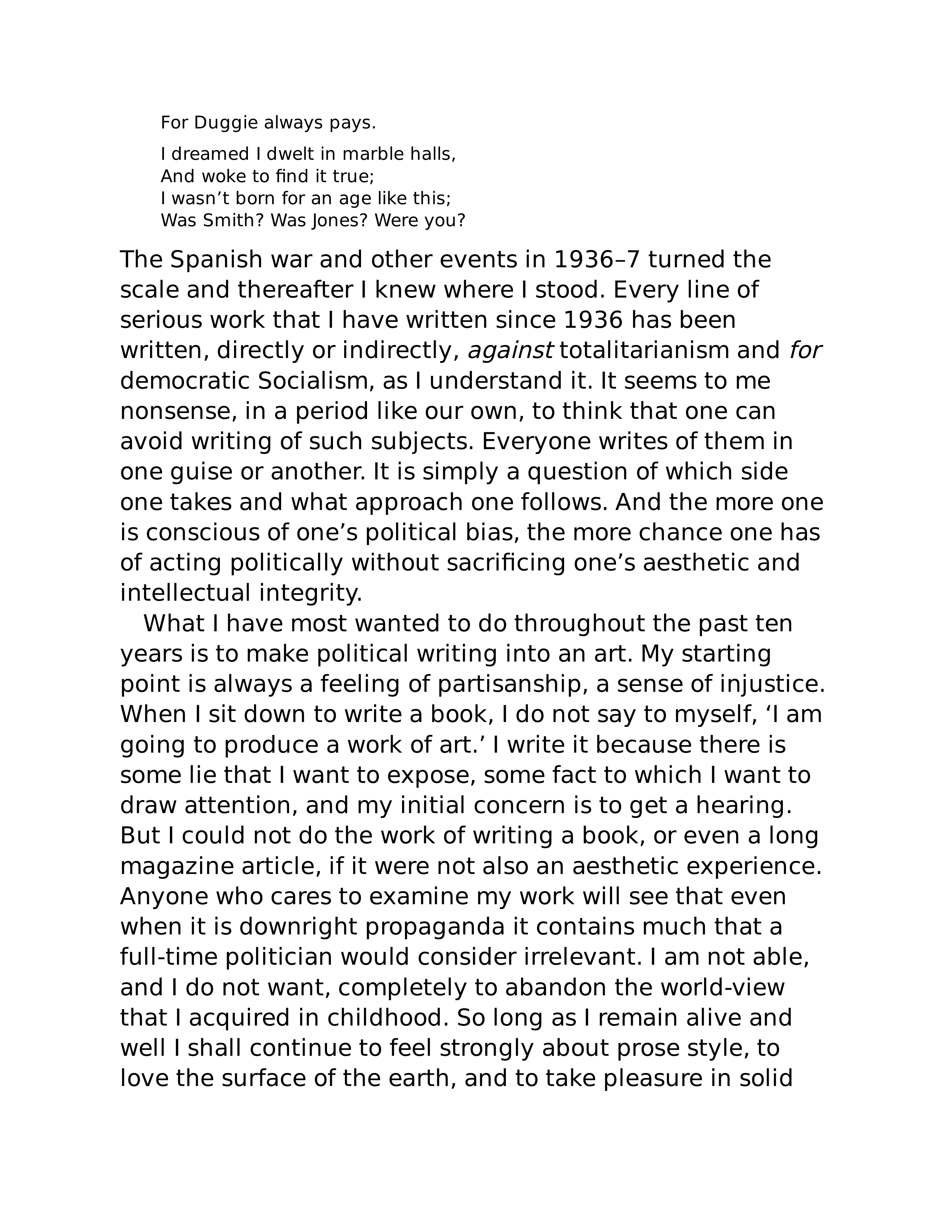 Why I Write Essay — page 12