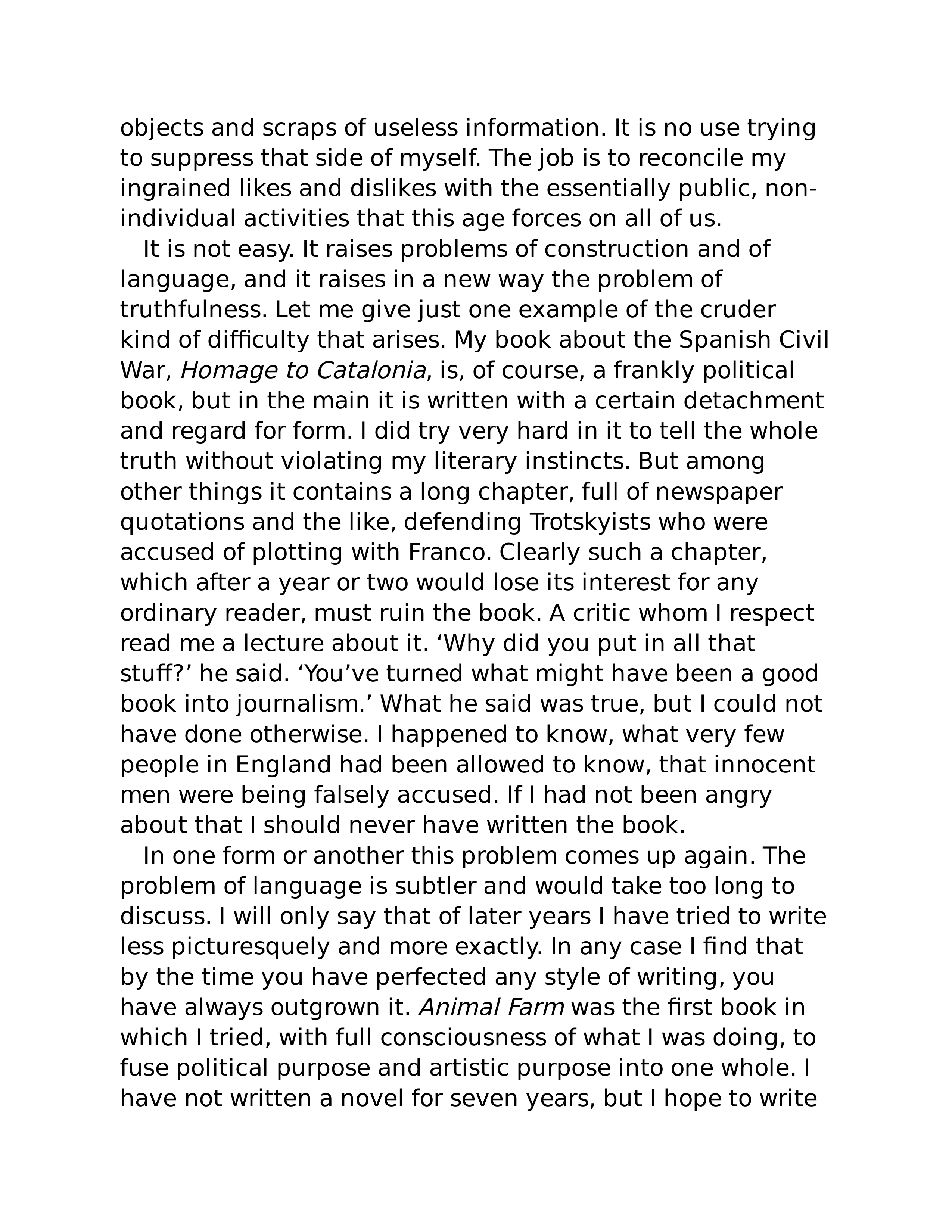 Why I Write Essay — page 13