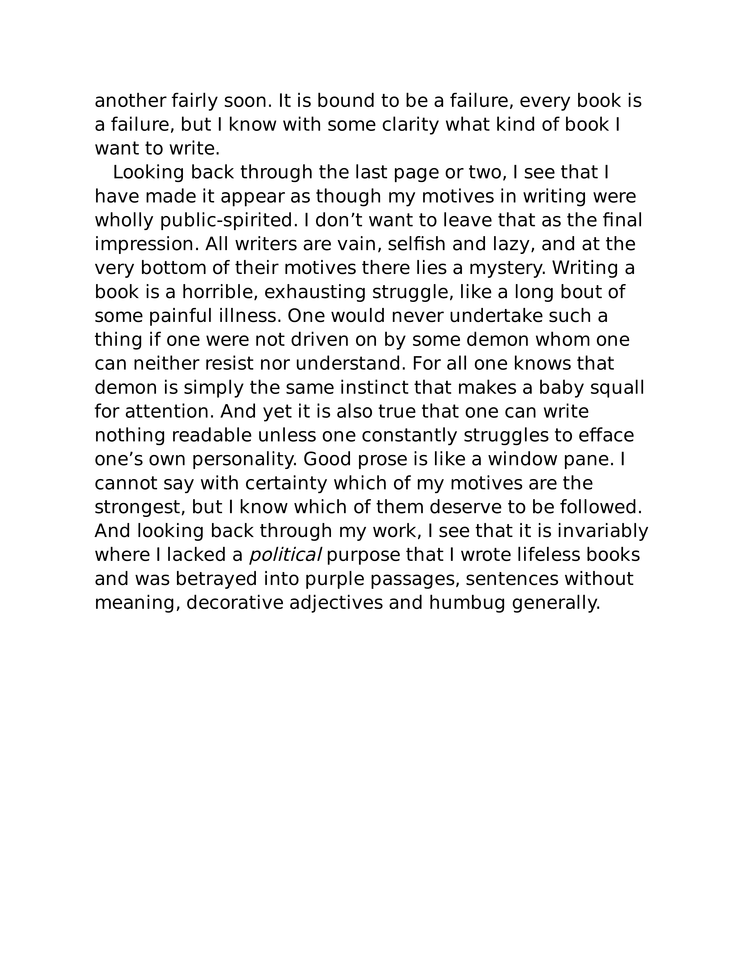 Why I Write Essay — page 14