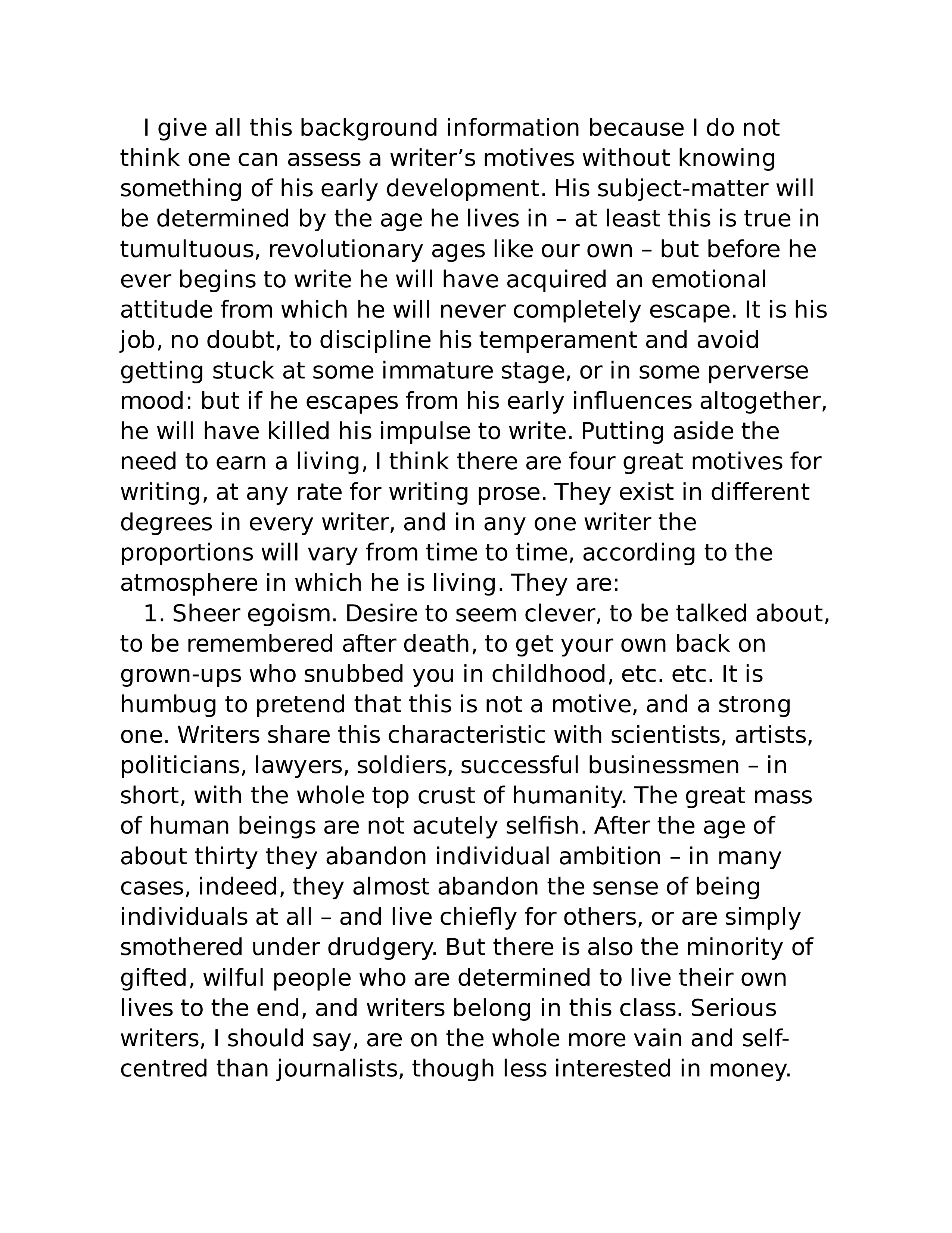 Why I Write Essay — page 9