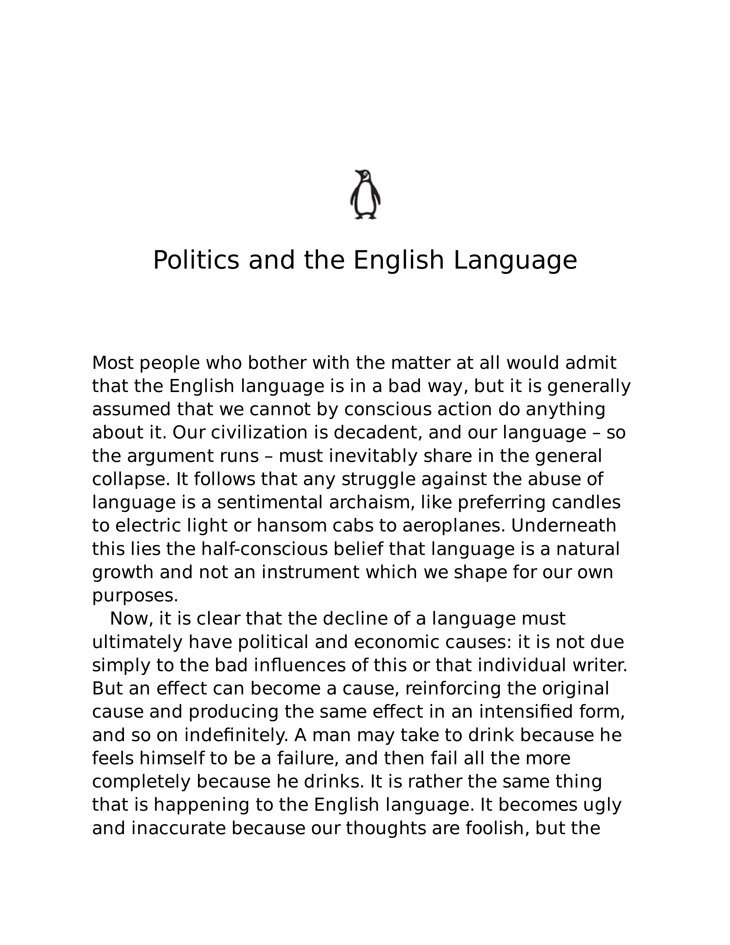 Why I Write Essay — page 96