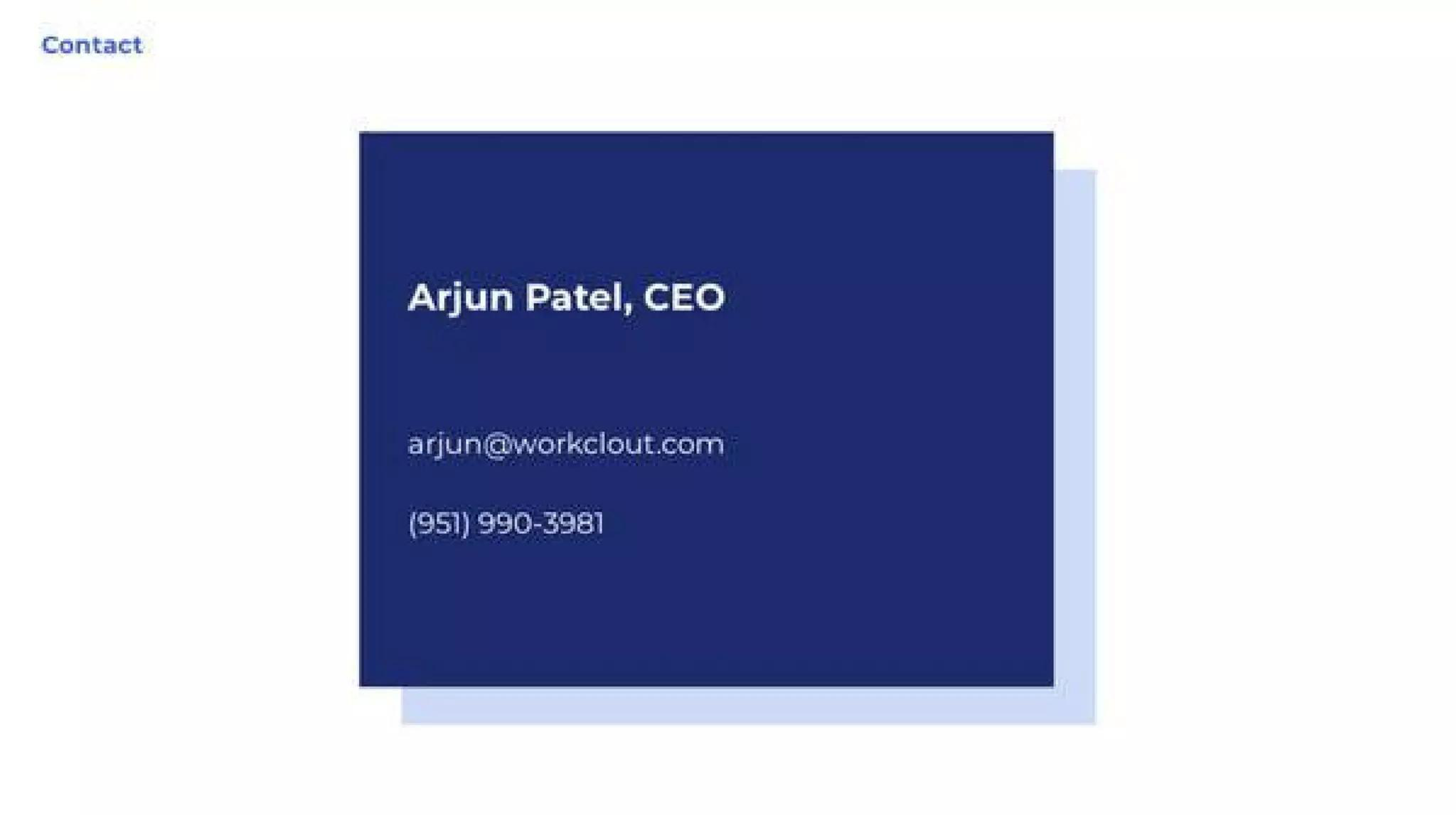WorkClout Pitch Deck — page 10