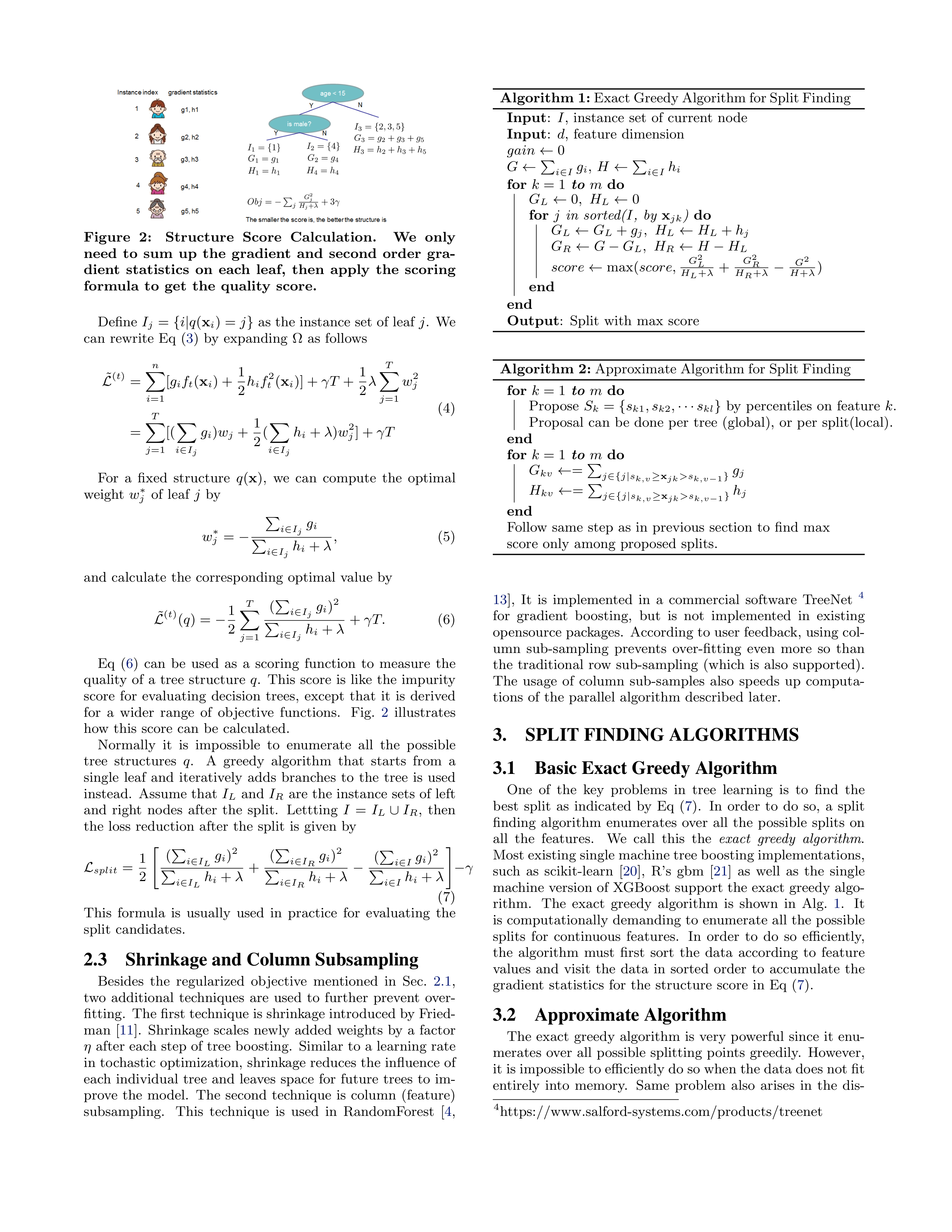 XGBoost: A Scalable Tree Boosting System Research Paper by University of Washington — page 3