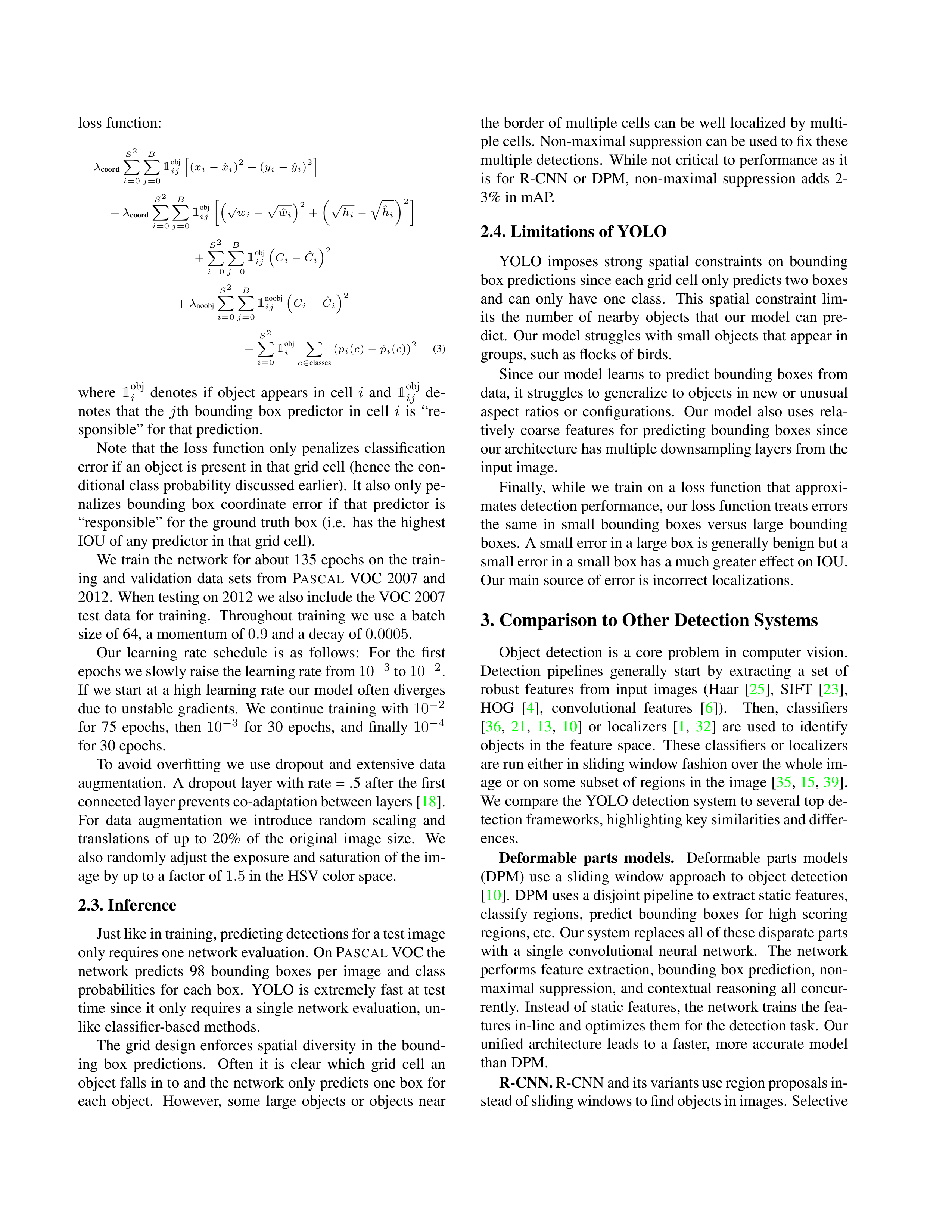 YOLO: Real-Time Object Detection Research Paper by Washington University — page 4