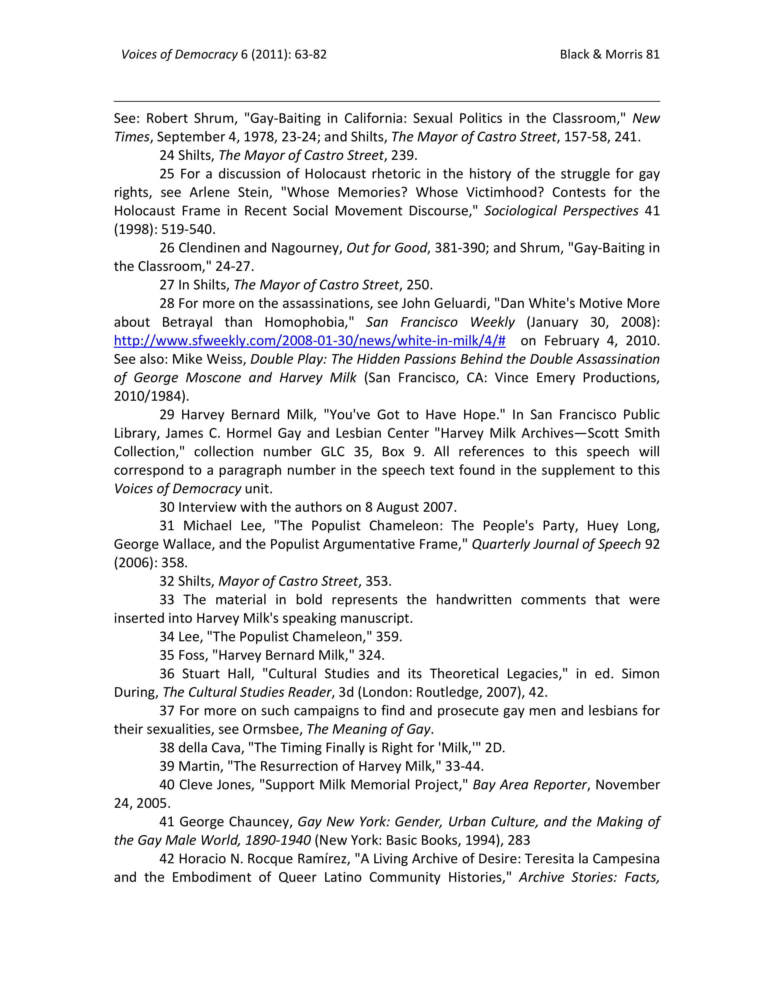 You've Got to Have Hope Essay — page 19