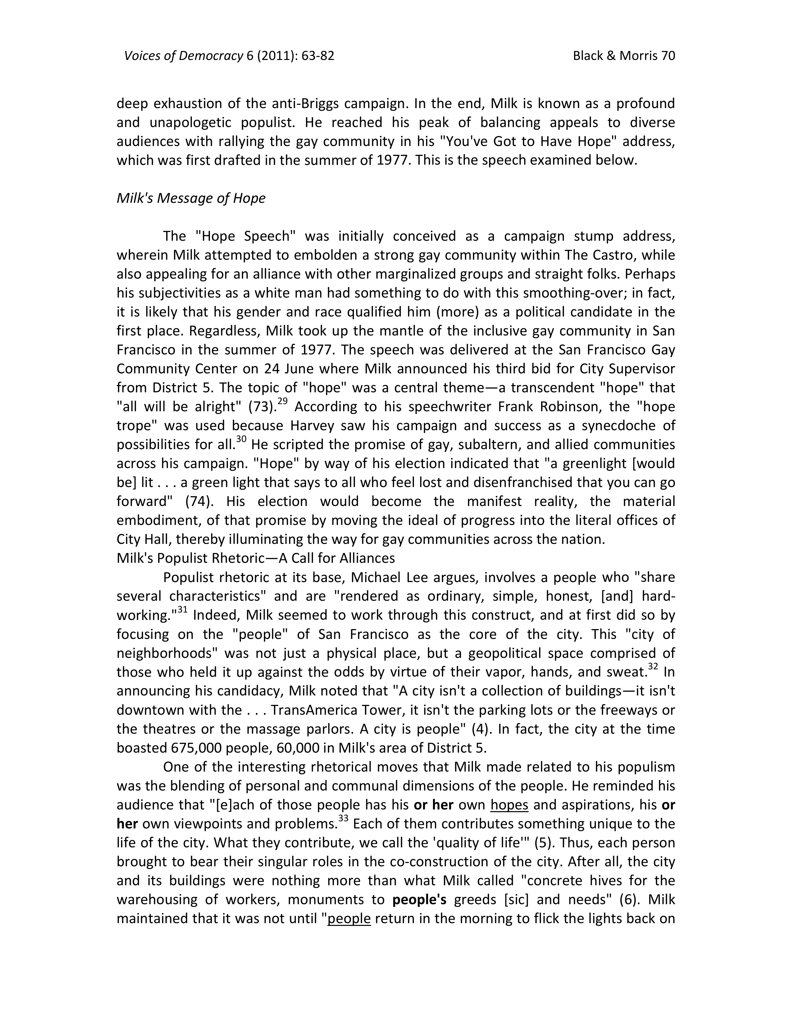 You've Got to Have Hope Essay — page 8