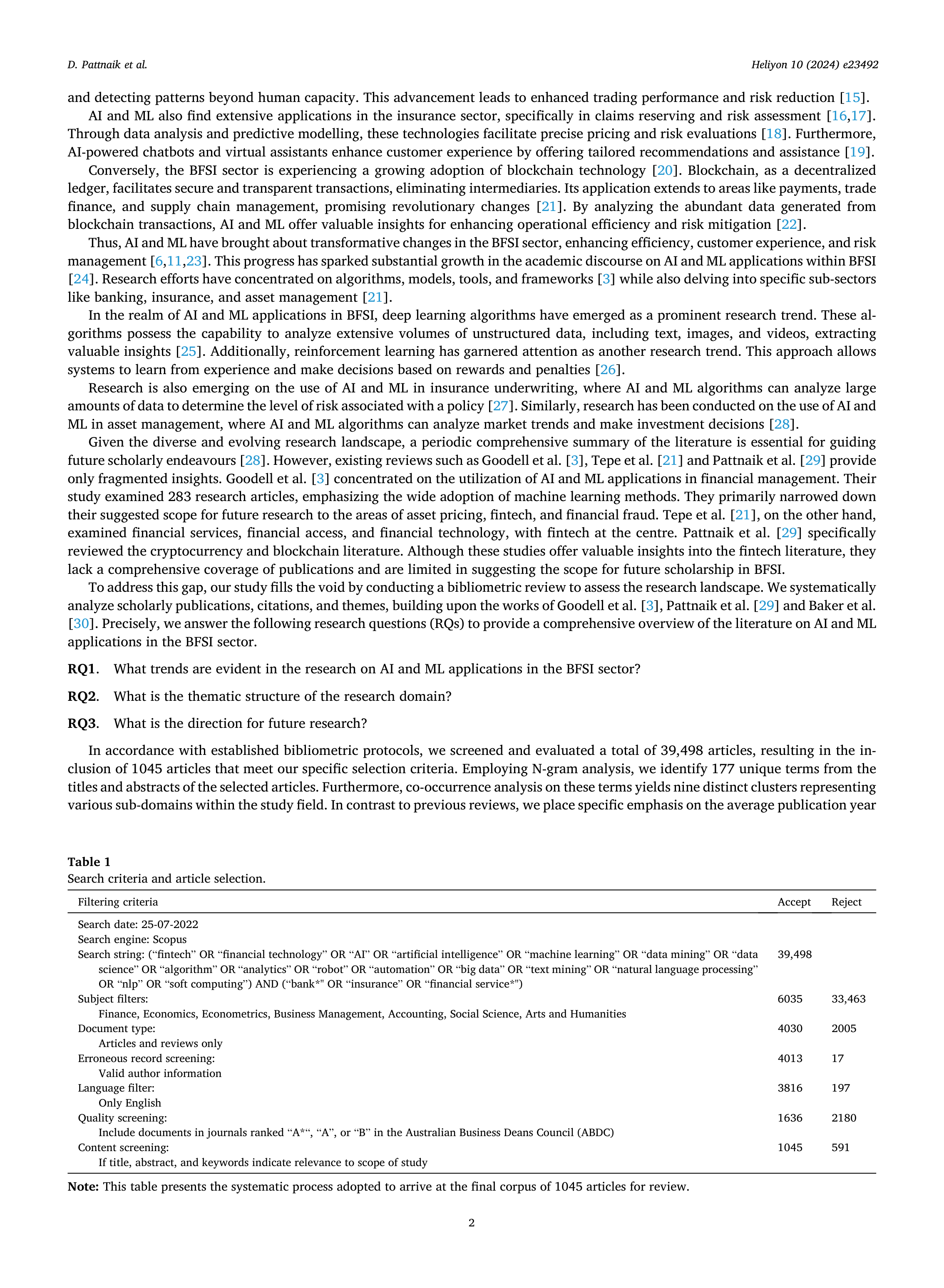 Artificial Intelligence Applications in Finance services — page 2