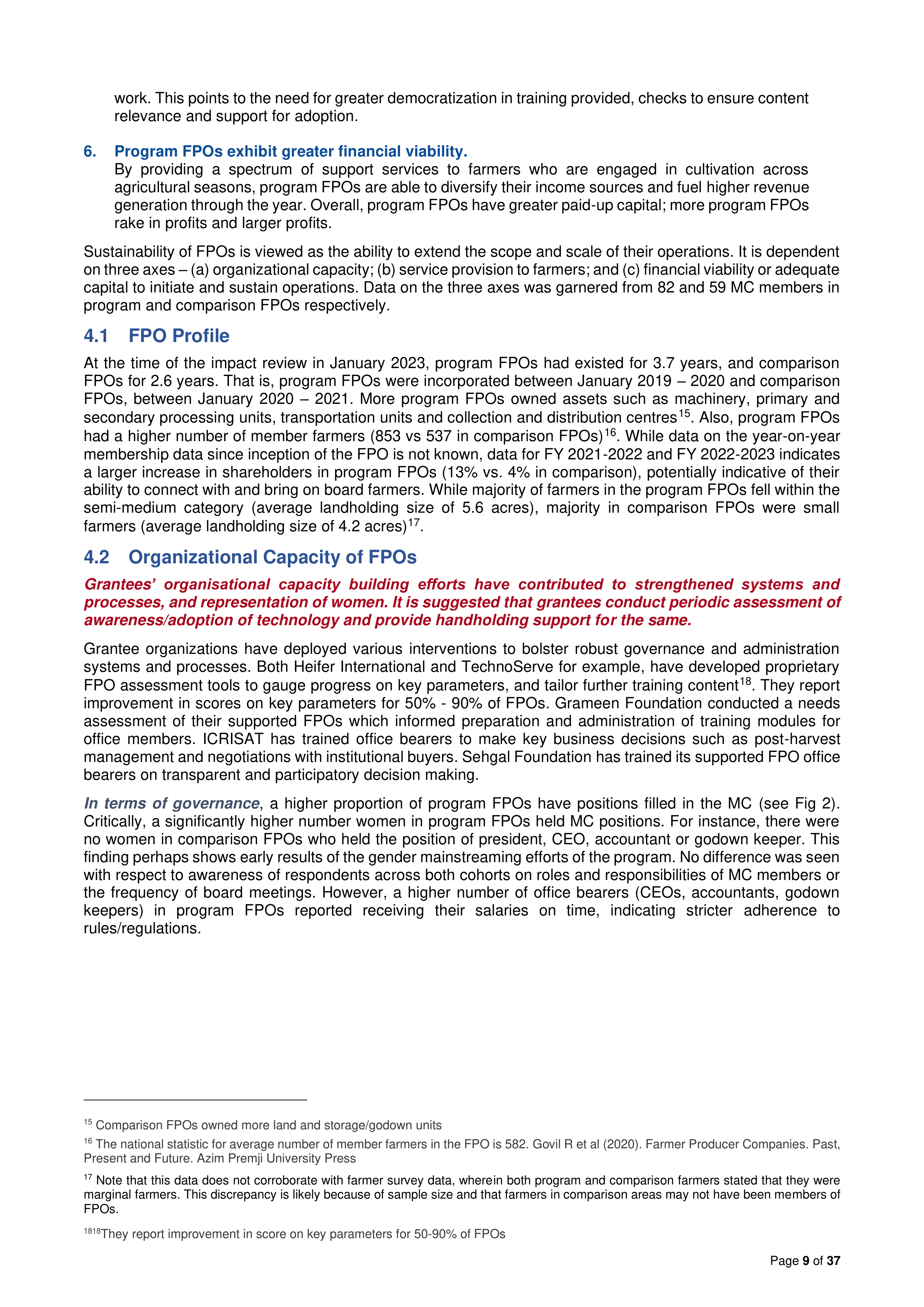 Walmart India Market Access Impact Report — page 9