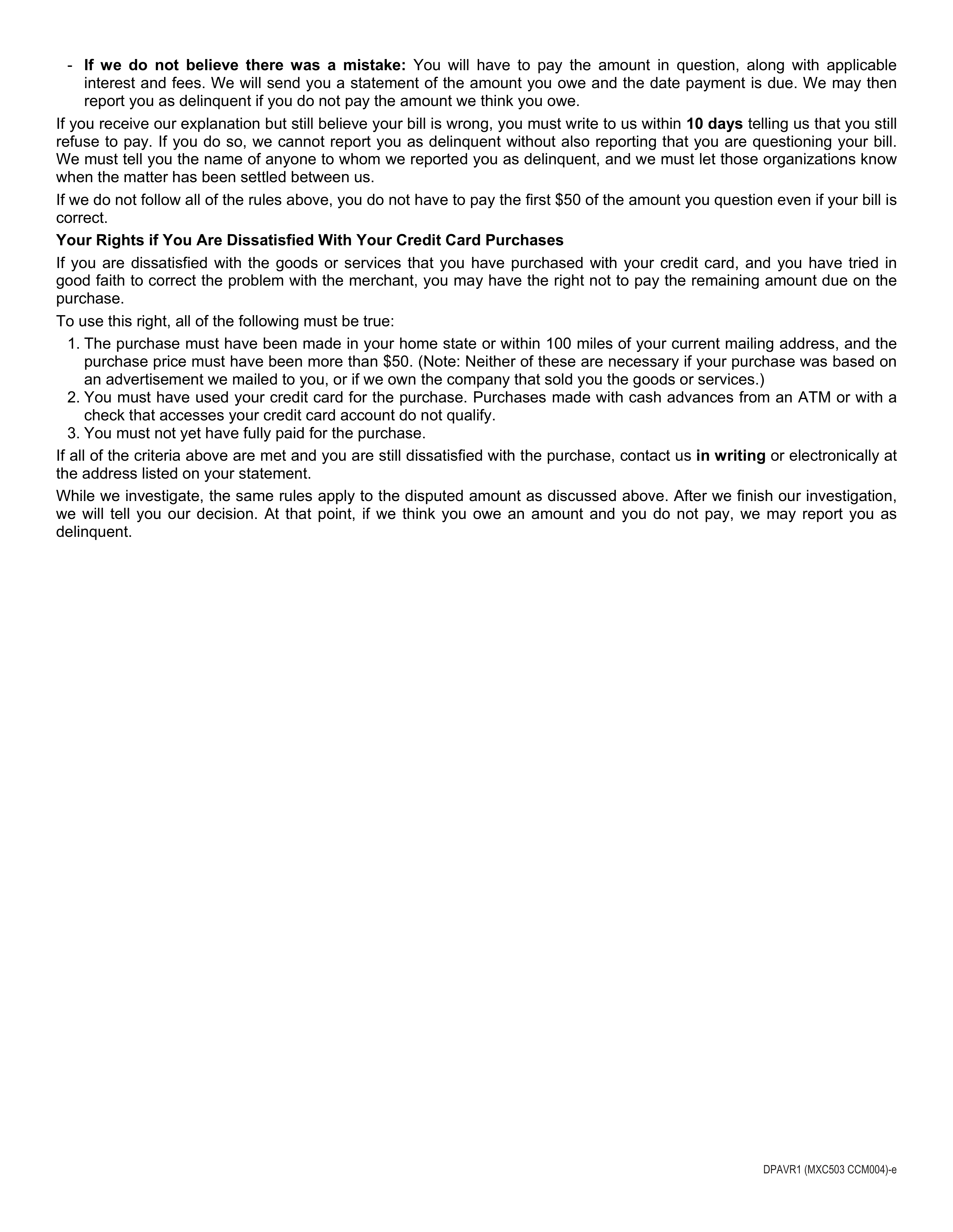 Merchant Direct Mastercard Agreement — page 6
