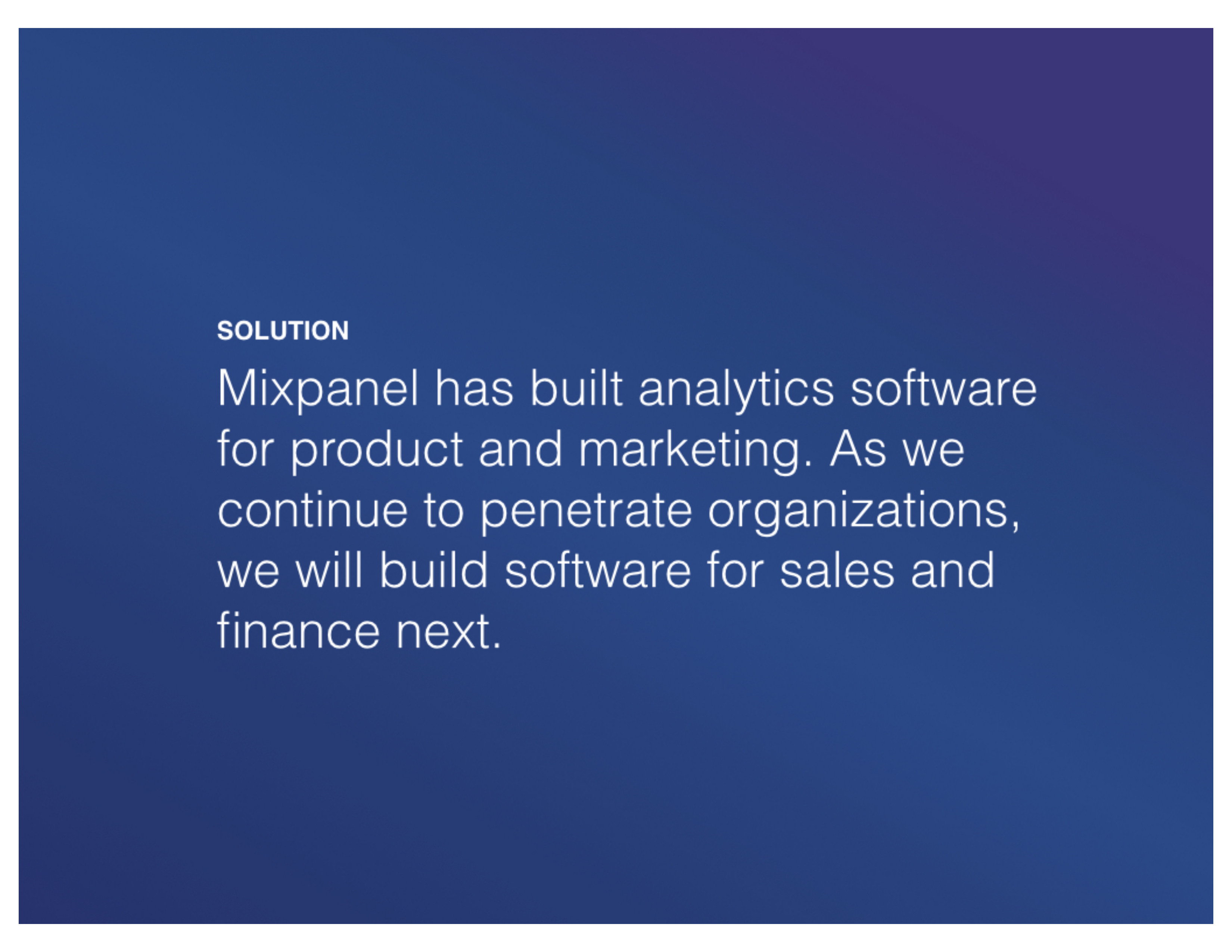Mixpanel Pitch Deck — page 4