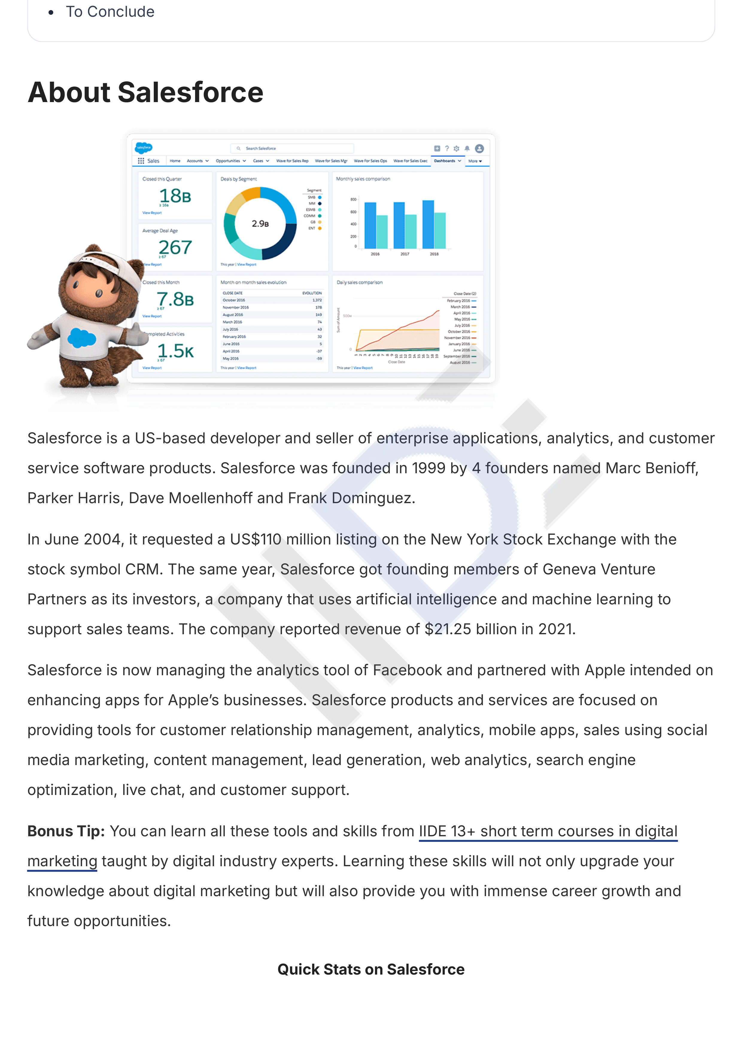 Salesforce Swot Analysis  — page 2